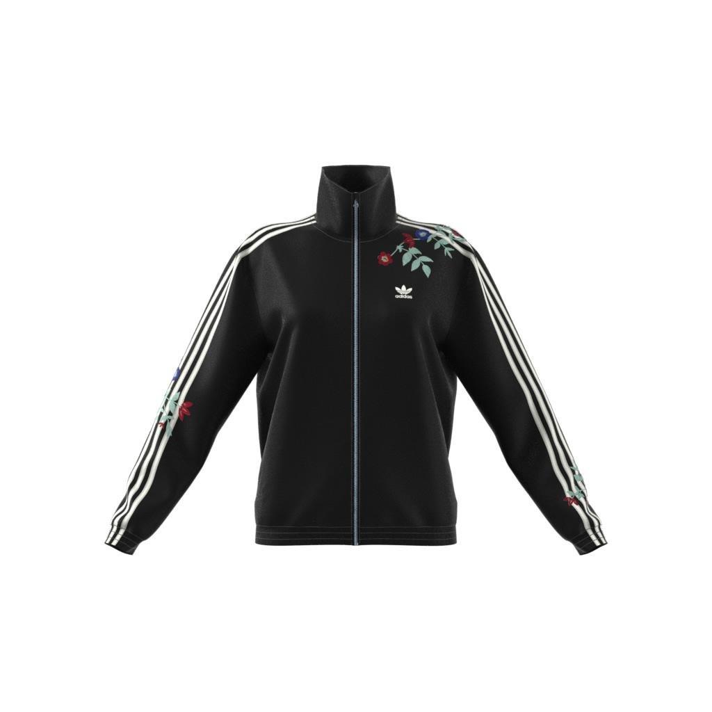 Graphics Floral Firebird Track Top, Black, A901_ONE, large image number 6