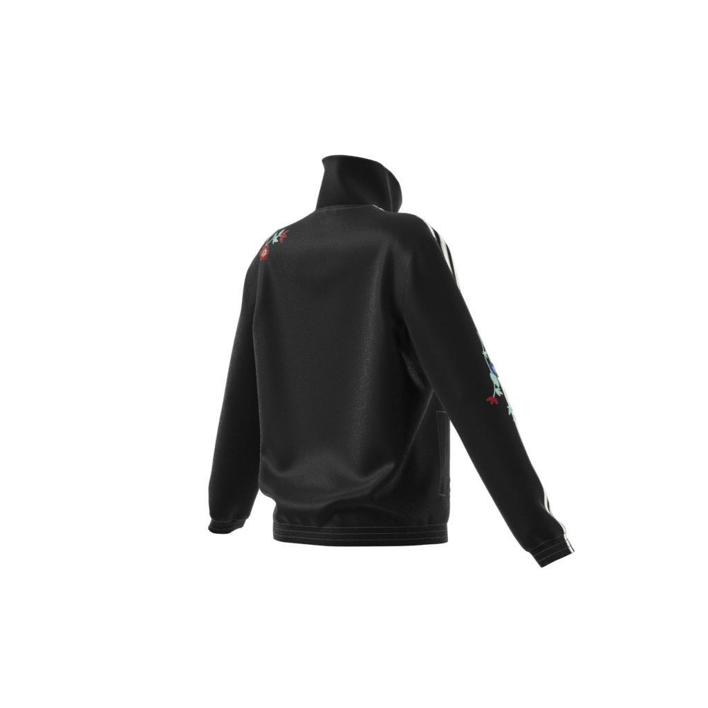 Graphics Floral Firebird Track Top, Black, , large image number 8