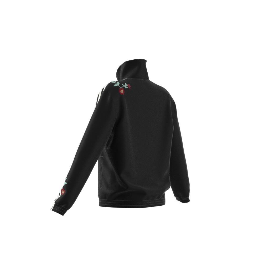 Graphics Floral Firebird Track Top, Black, , large image number 9