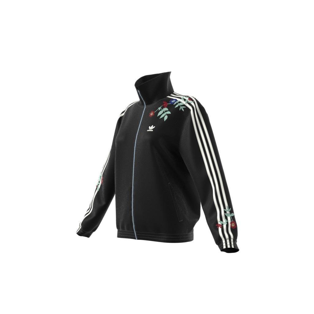 Graphics Floral Firebird Track Top, Black, A901_ONE, large image number 10