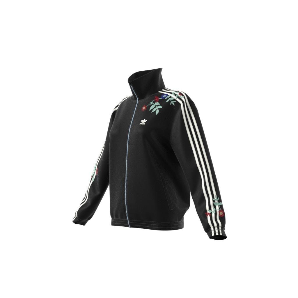 Graphics Floral Firebird Track Top, Black, , large image number 10