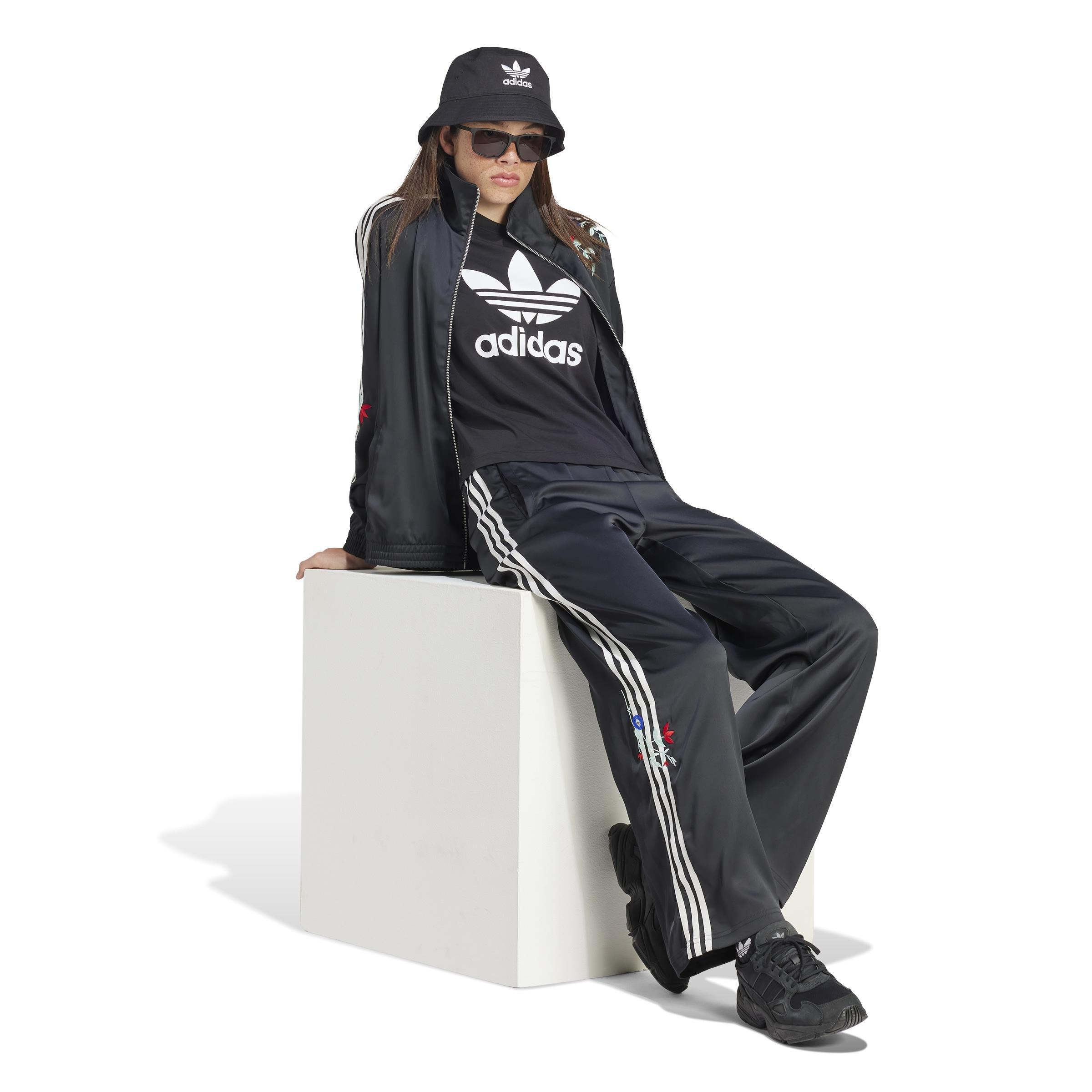 Graphics Floral Firebird Track Top, Black, , large image number 13