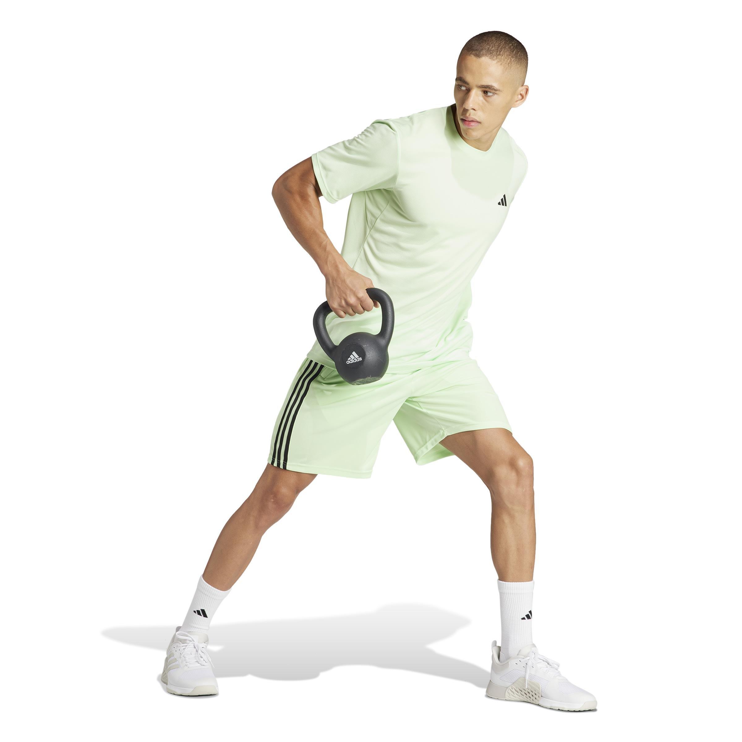 Train Essentials Training T-Shirt, Green, A901_ONE, large image number 8