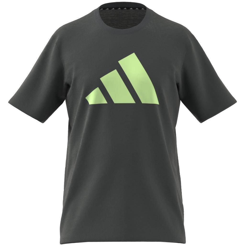 Train Essentials Feelready Logo Training T-Shirt, Green, A901_ONE, large image number 8
