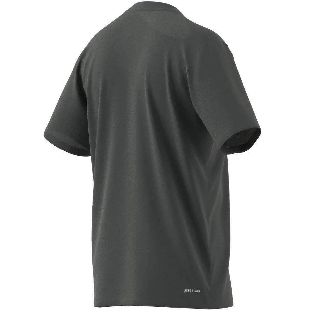 Train Essentials Feelready Logo Training T-Shirt, Green, A901_ONE, large image number 12