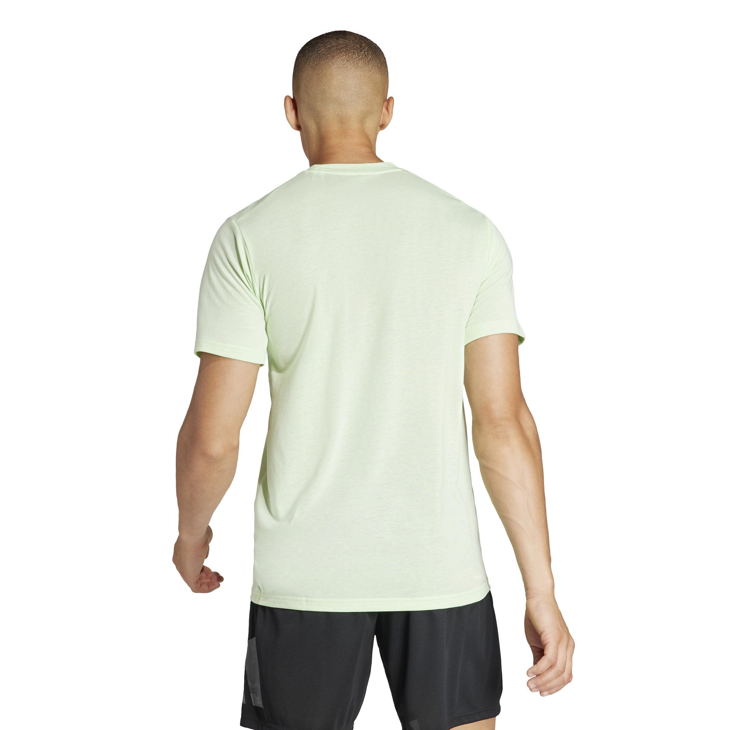 Train Essentials Feelready Logo Training T-Shirt, Green, , large image number 3