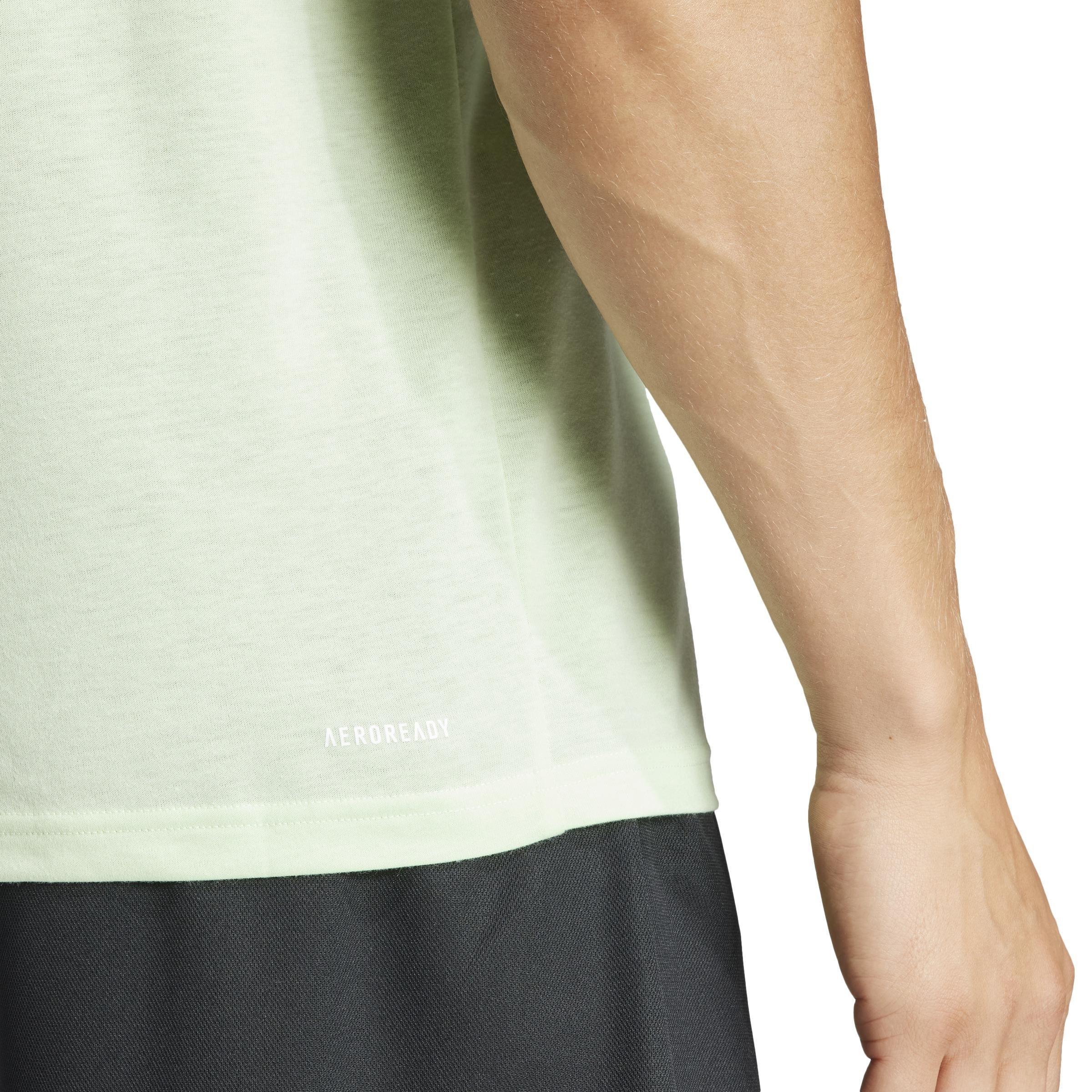 Train Essentials Feelready Logo Training T-Shirt, Green, , large image number 4
