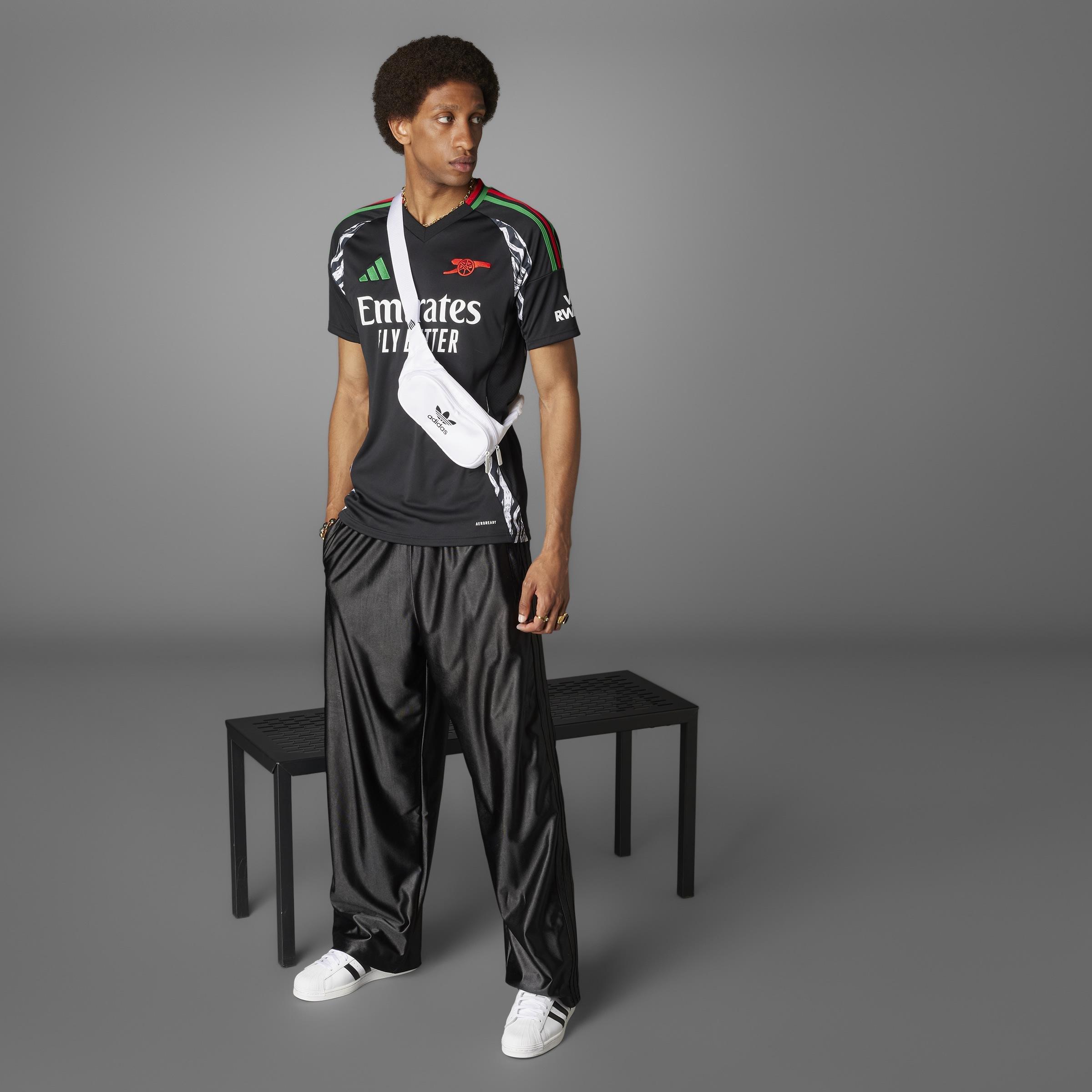 Arsenal 24/25 Away Jersey, Black, A901_ONE, large image number 6