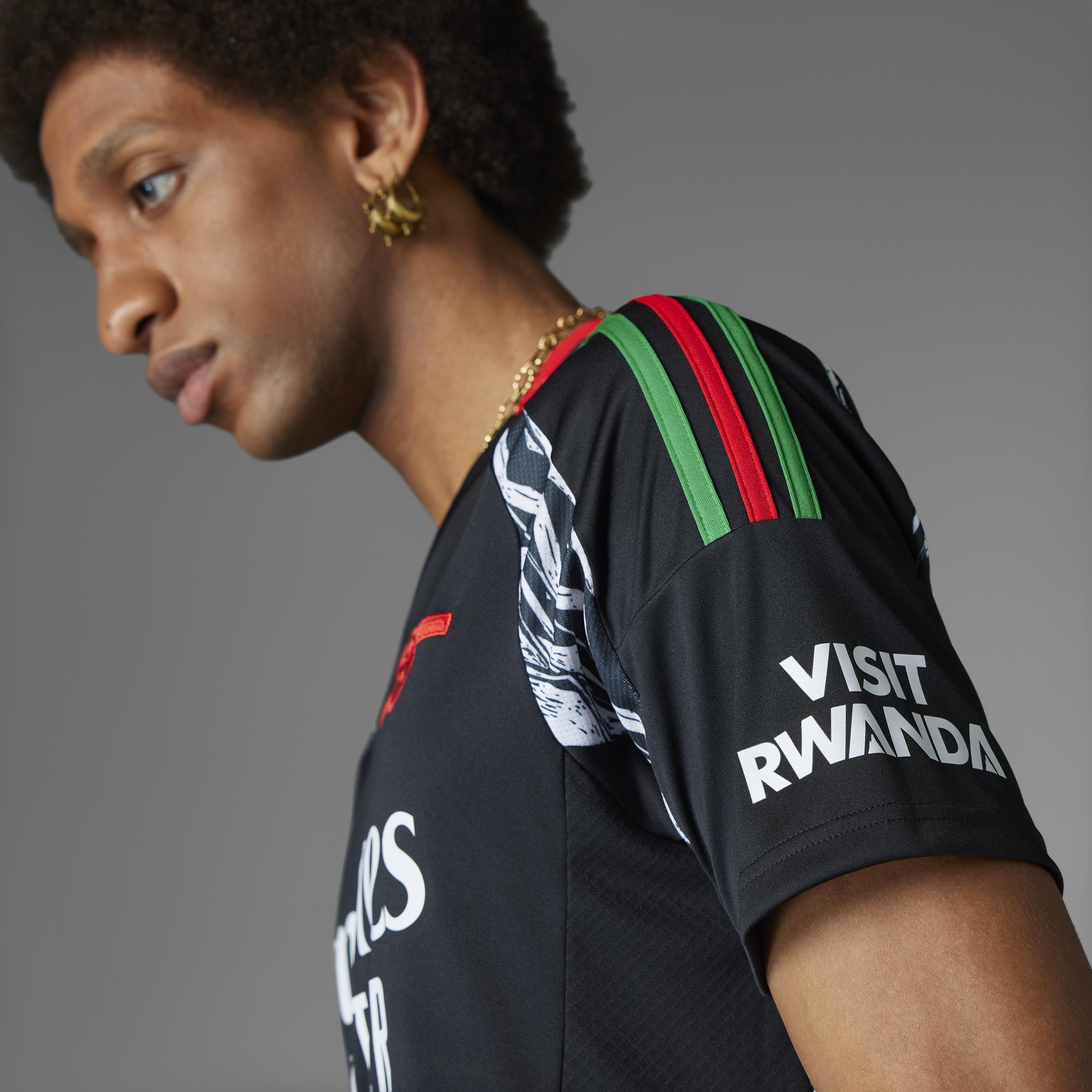 Arsenal 24/25 Away Jersey, Black, A901_ONE, large image number 10