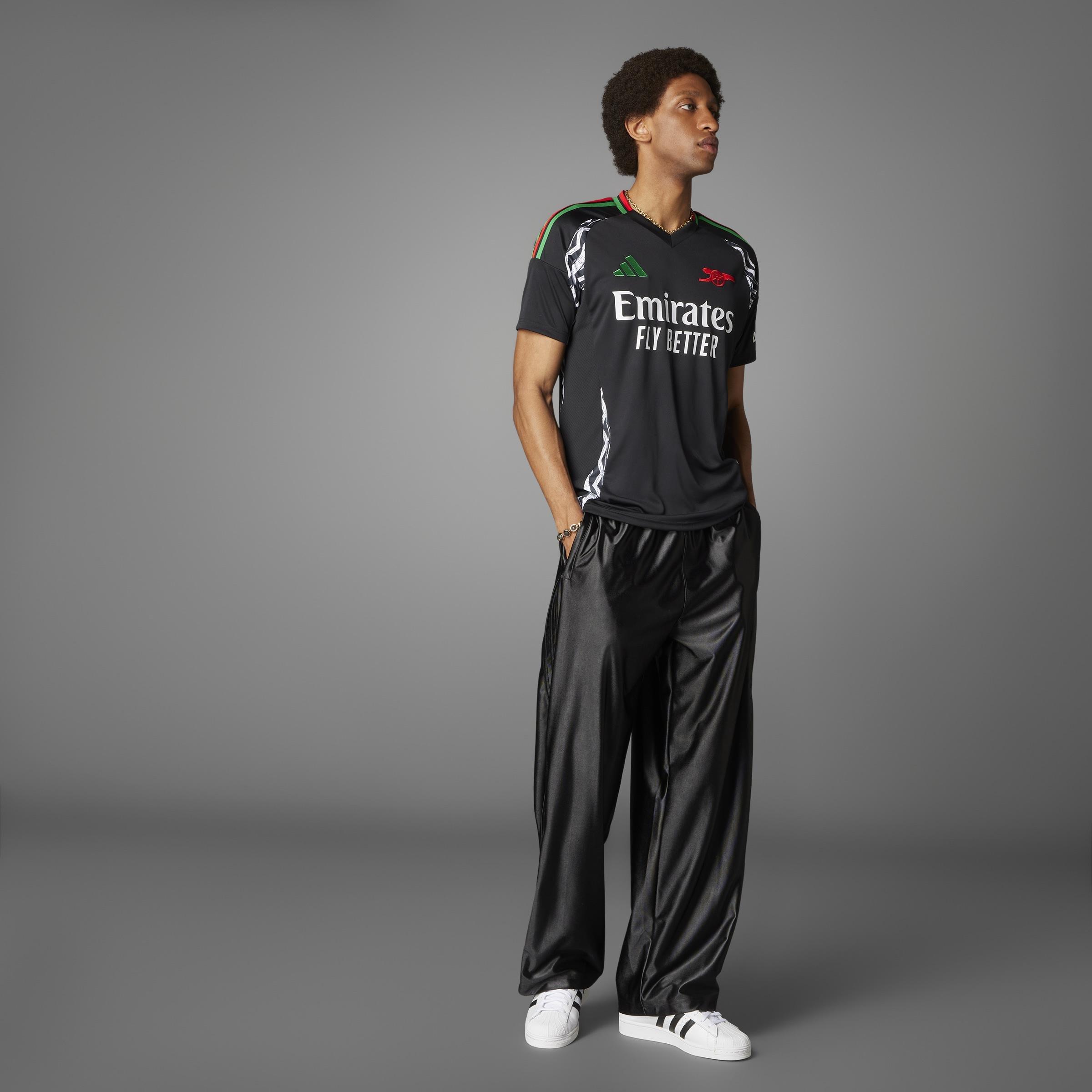 Arsenal 24/25 Away Jersey, Black, A901_ONE, large image number 13