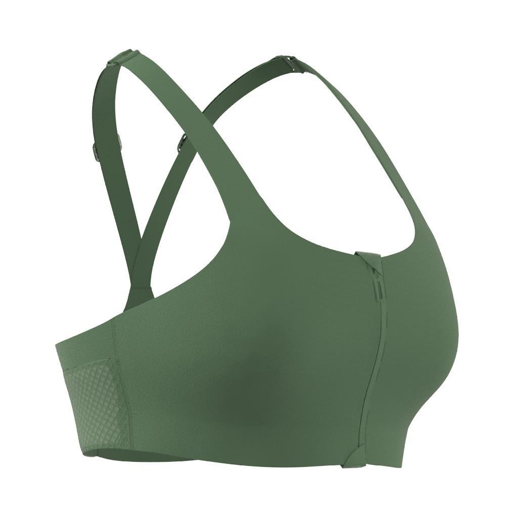 Tlrd Impact Luxe High-Support Zip Bra, Green, A901_ONE, large image number 8