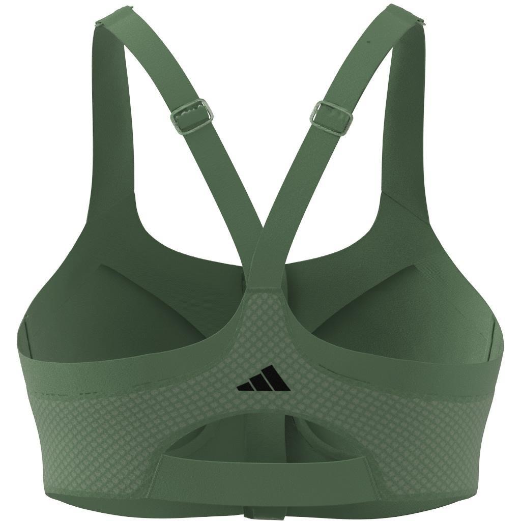 Tlrd Impact Luxe High-Support Zip Bra, Green, A901_ONE, large image number 11