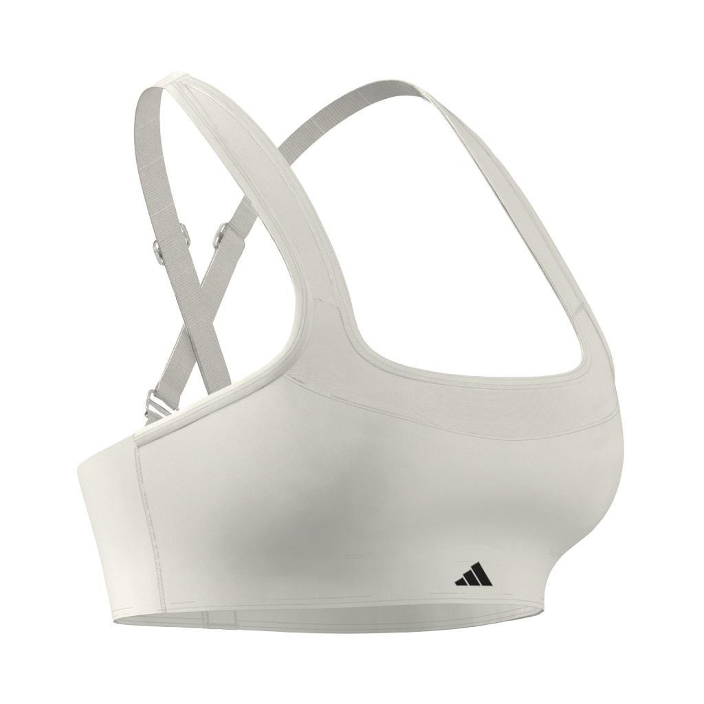Tlrd Impact Training High-Support Bra, White, A901_ONE, large image number 8