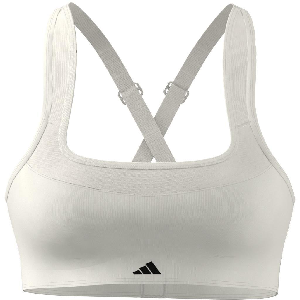 Tlrd Impact Training High-Support Bra, White, A901_ONE, large image number 12