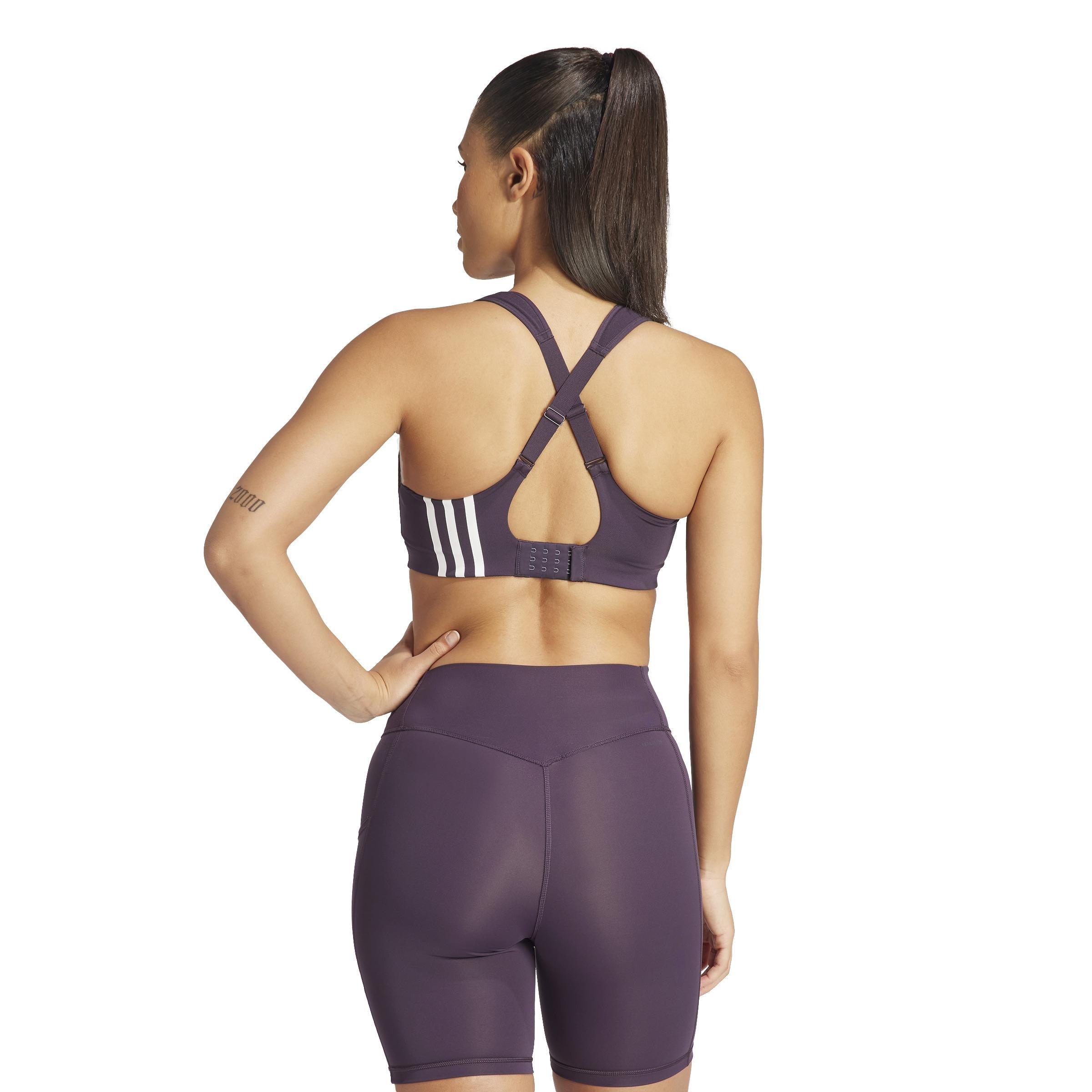 TLRD Impact Training High-Support Bra, Purple, A901_ONE, large image number 3