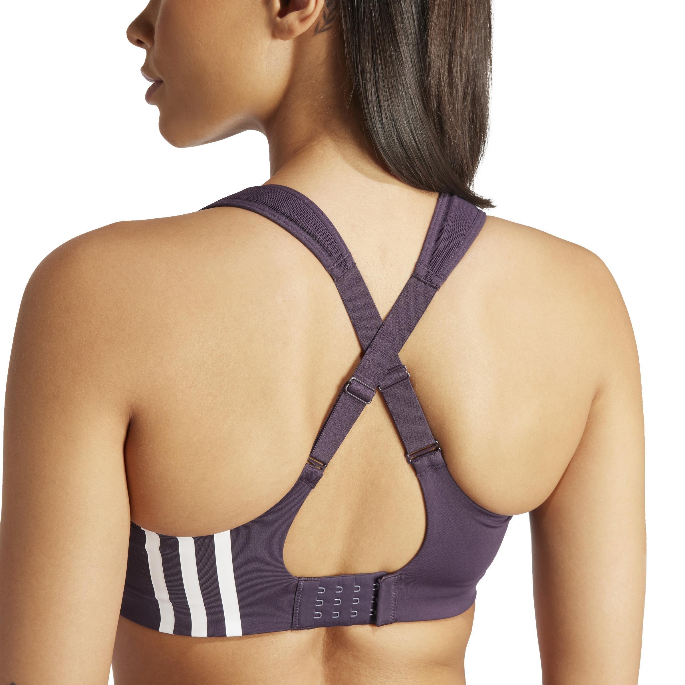 TLRD Impact Training High-Support Bra, Purple, A901_ONE, large image number 6