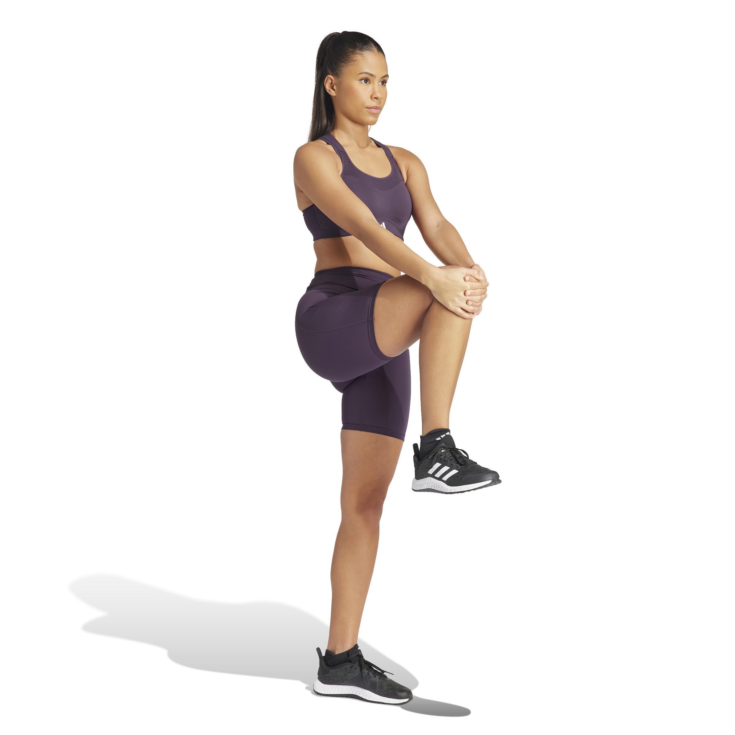 TLRD Impact Training High-Support Bra, Purple, A901_ONE, large image number 8