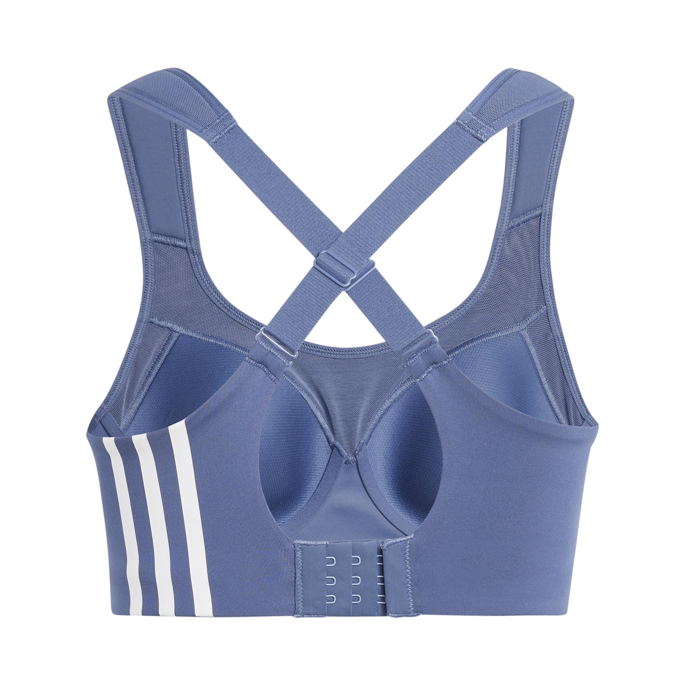 TLRD Impact Training High-Support Bra, Blue, , large image number 3