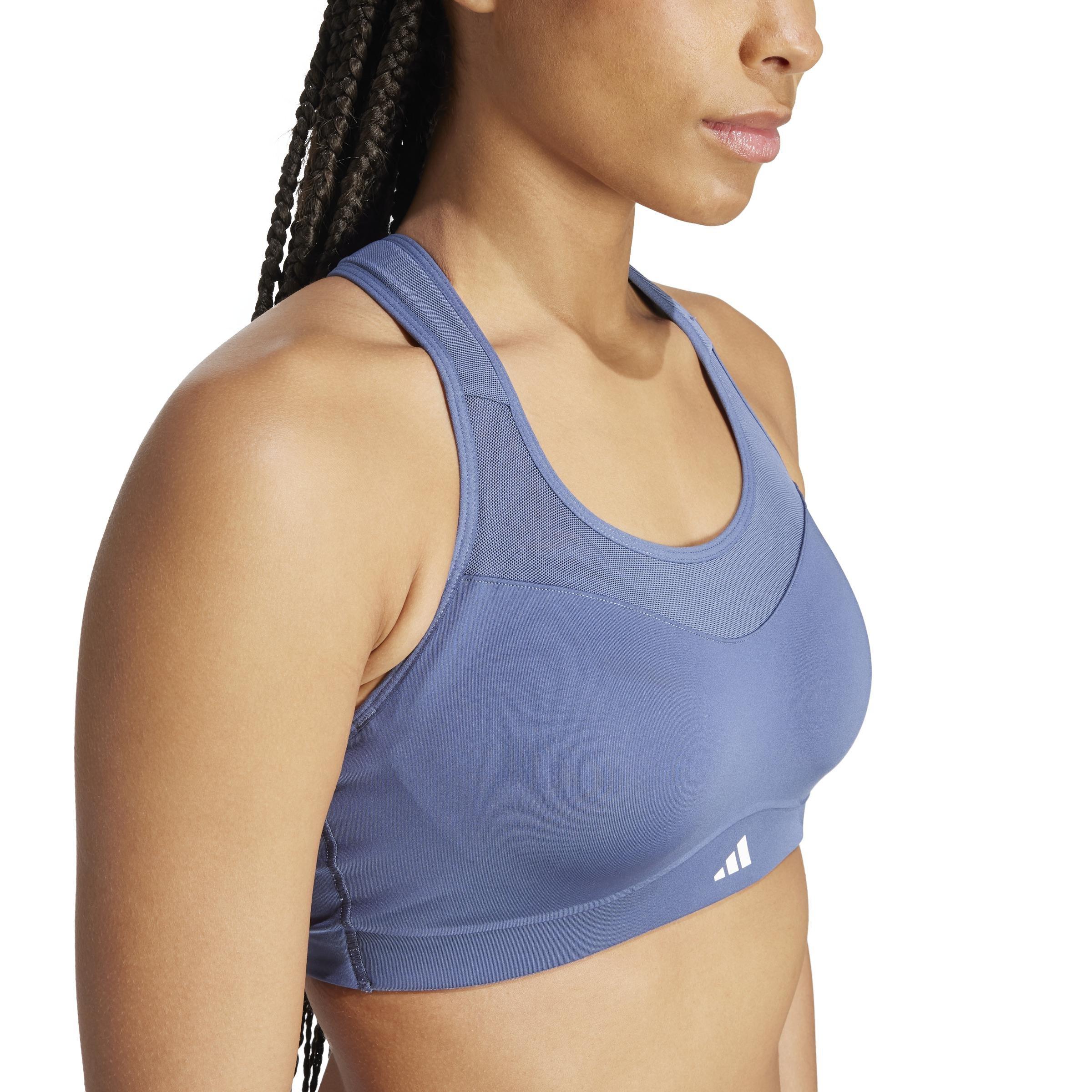 TLRD Impact Training High-Support Bra, Blue, , large image number 6