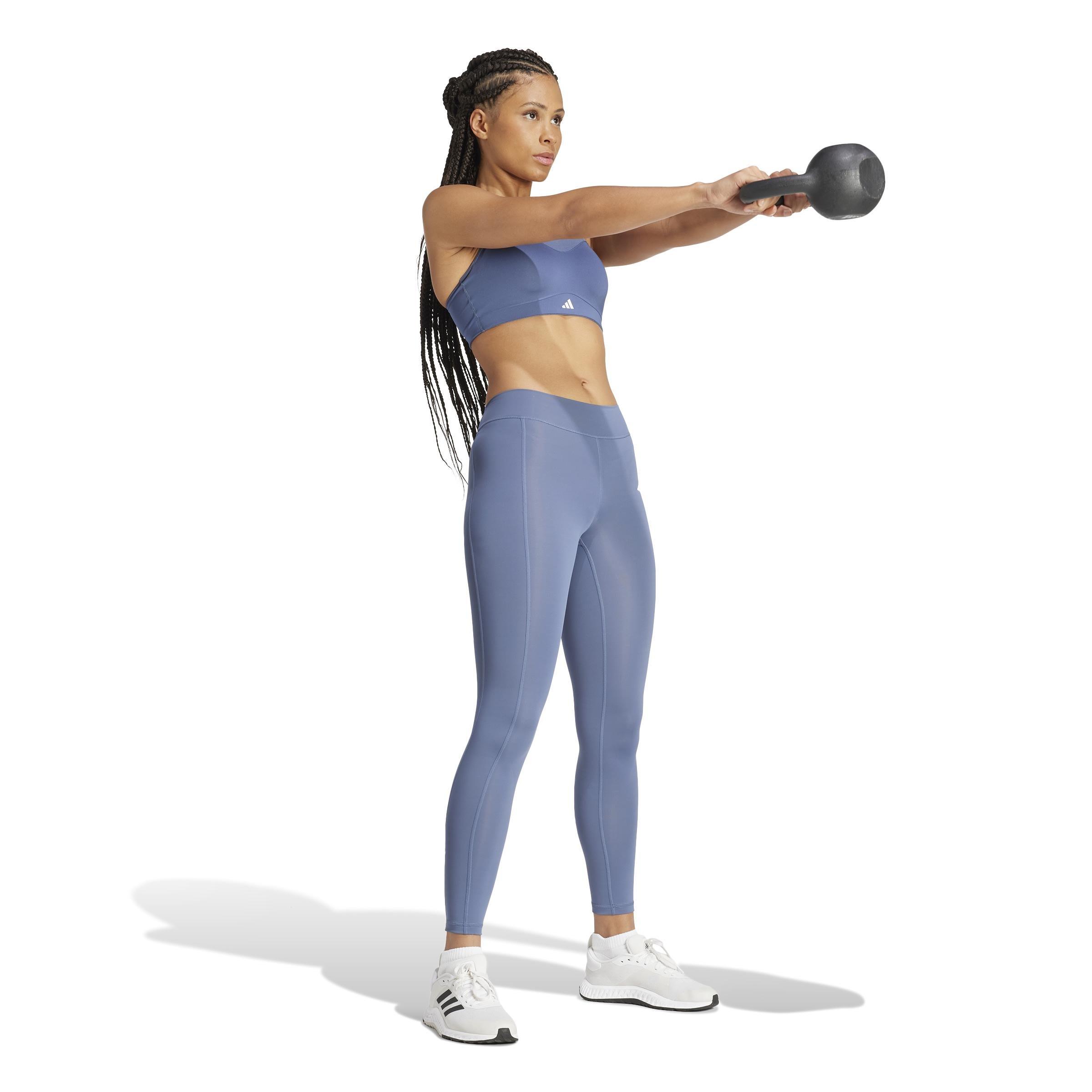 TLRD Impact Training High-Support Bra, Blue, , large image number 10