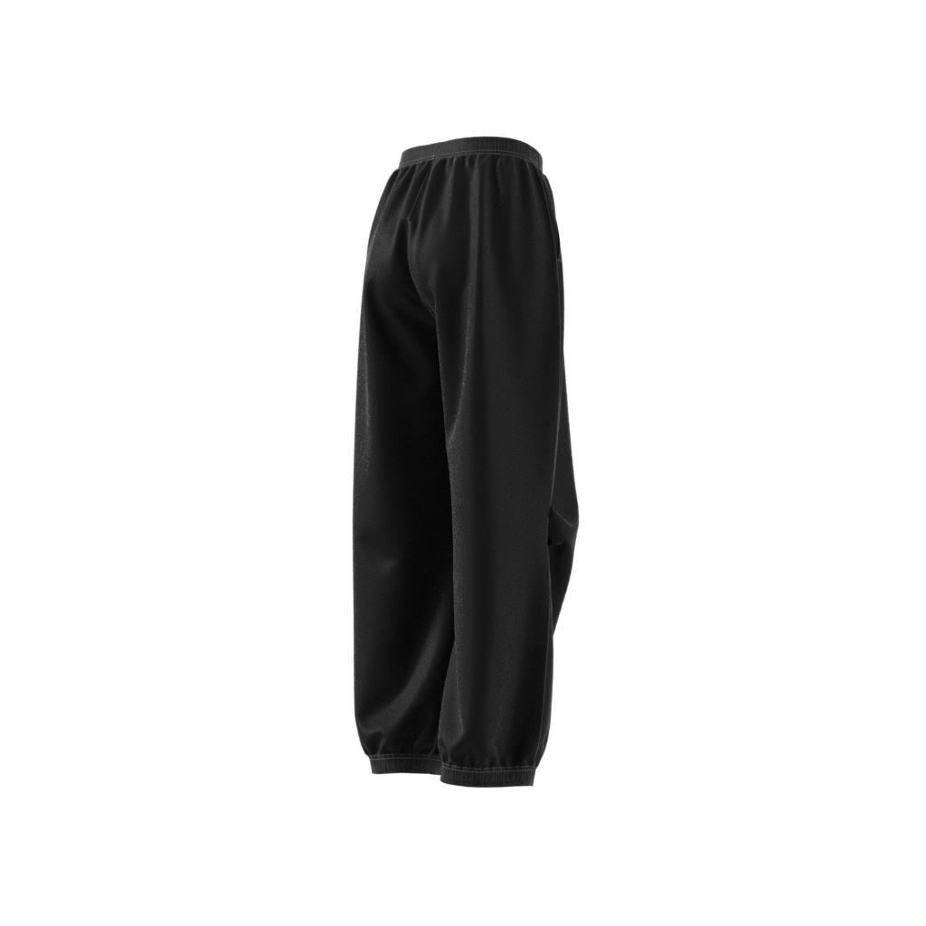 Premium Essentials Nylon Parachute Tracksuit Bottoms, Black, , large image number 8
