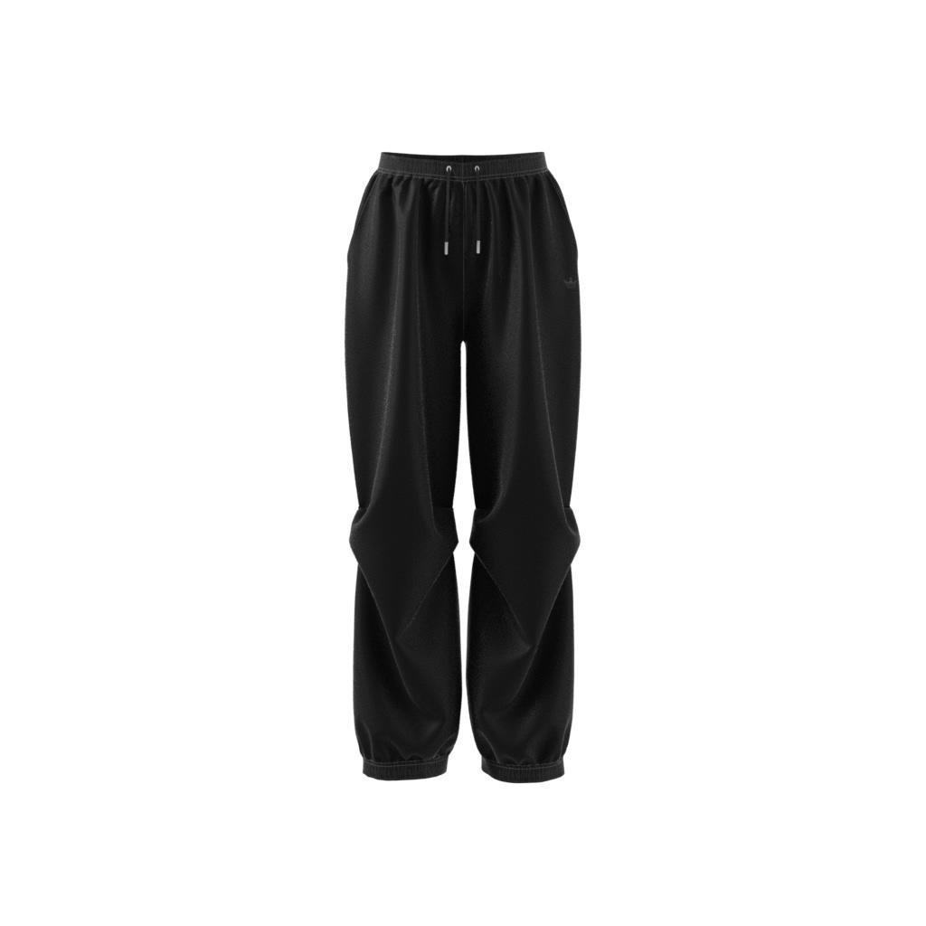 Premium Essentials Nylon Parachute Tracksuit Bottoms, Black, A901_ONE, large image number 10