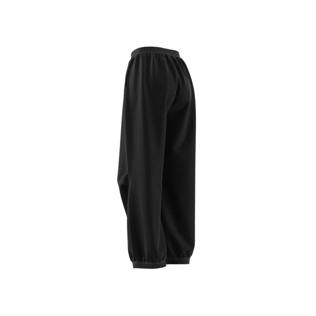 Premium Essentials Nylon Parachute Tracksuit Bottoms, Black, A901_ONE, large image number 13