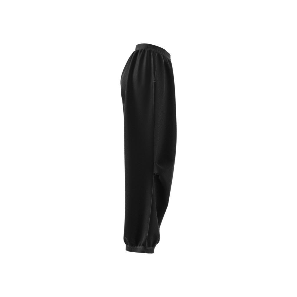 Premium Essentials Nylon Parachute Tracksuit Bottoms, Black, , large image number 14