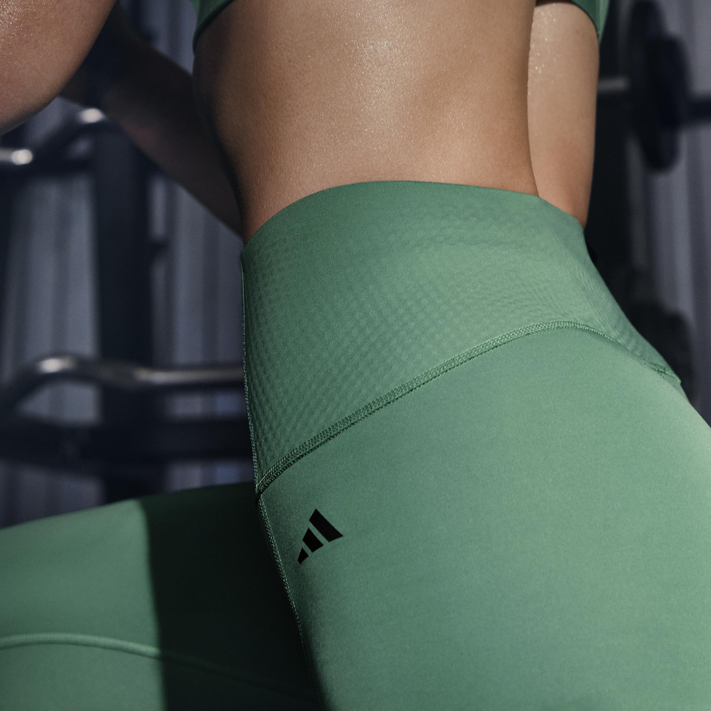 Optime Power 7/8 Leggings, Green, A901_ONE, large image number 6