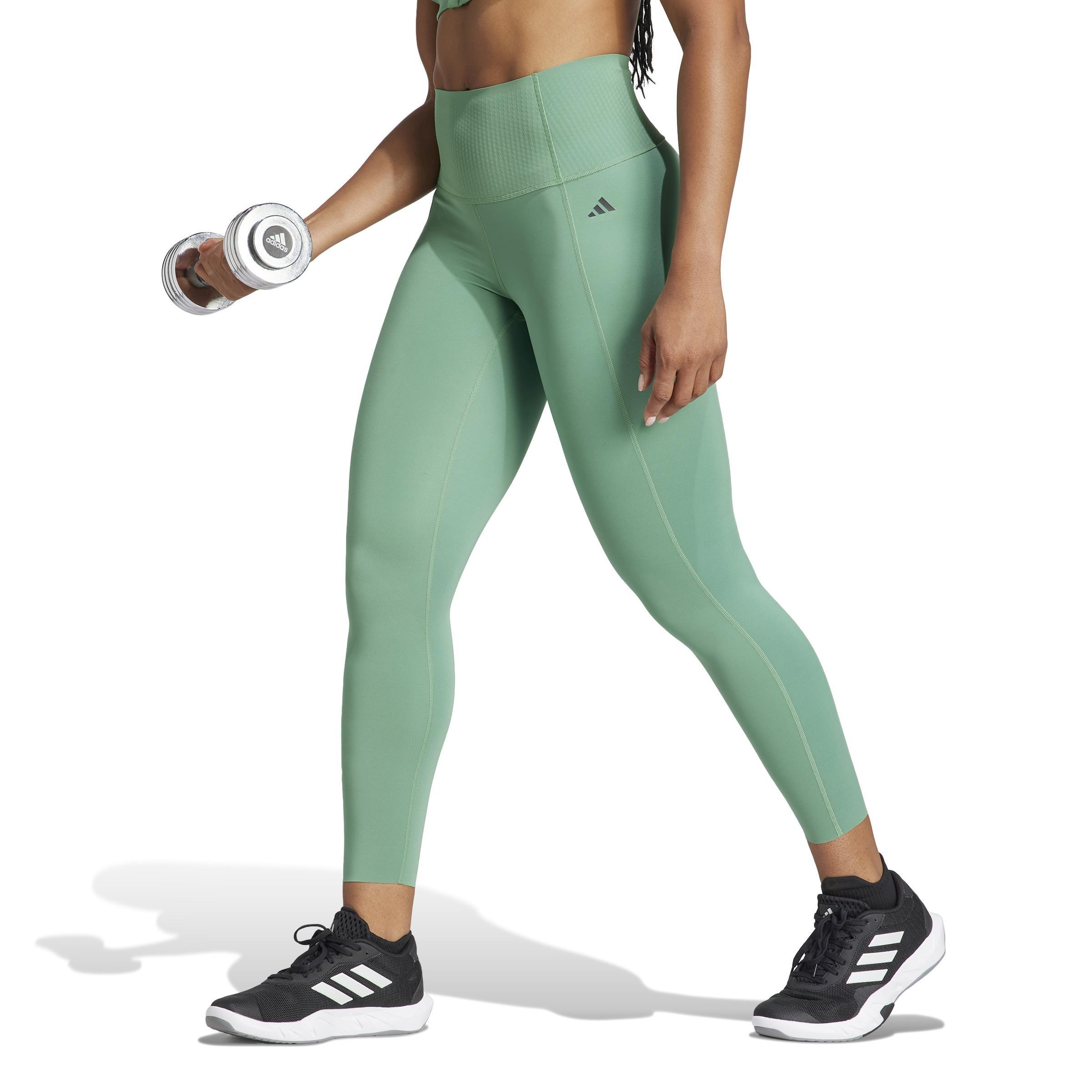 Optime Power 7/8 Leggings, Green, A901_ONE, large image number 7