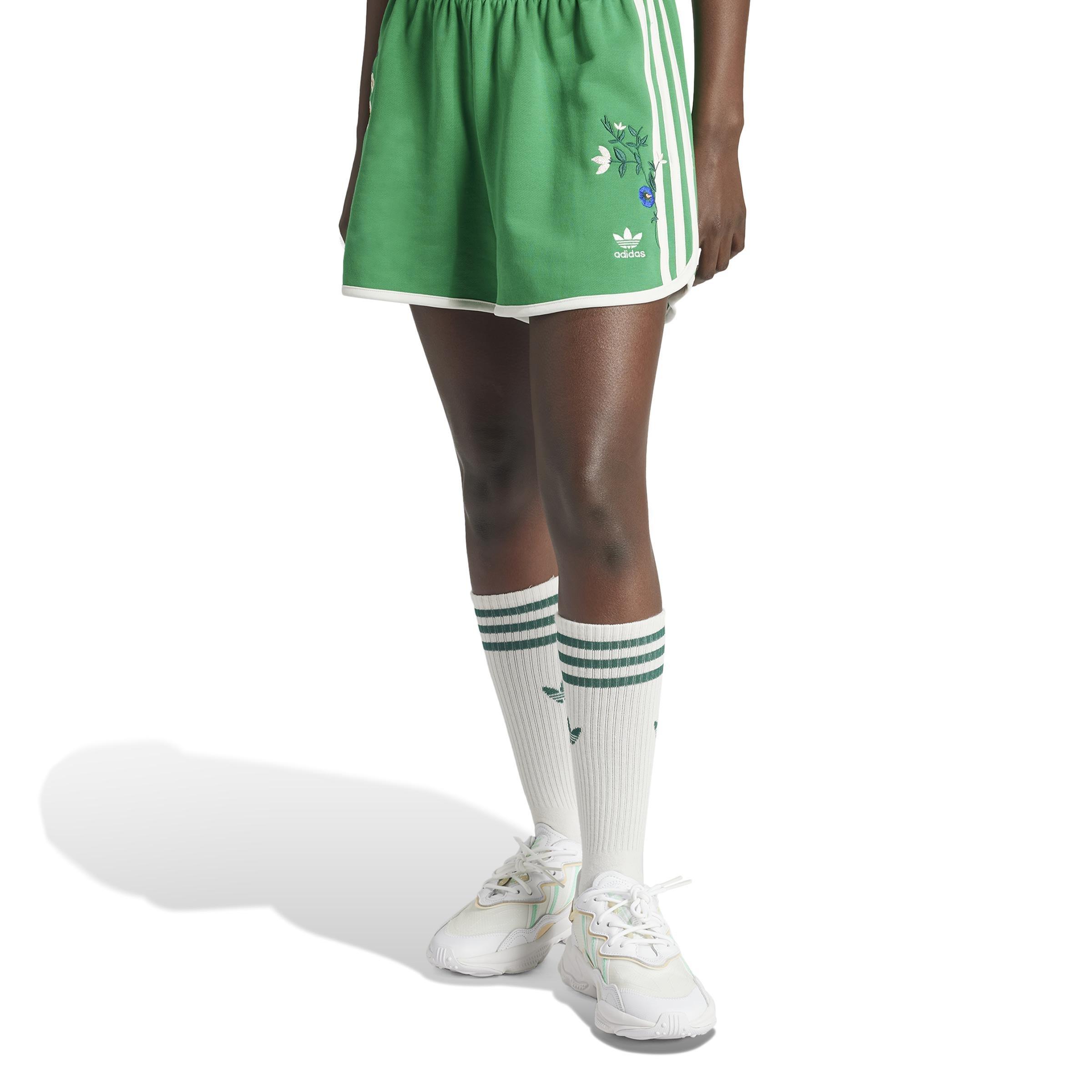 Fashion Graphics Floral Shorts, Green, A901_ONE, large image number 0