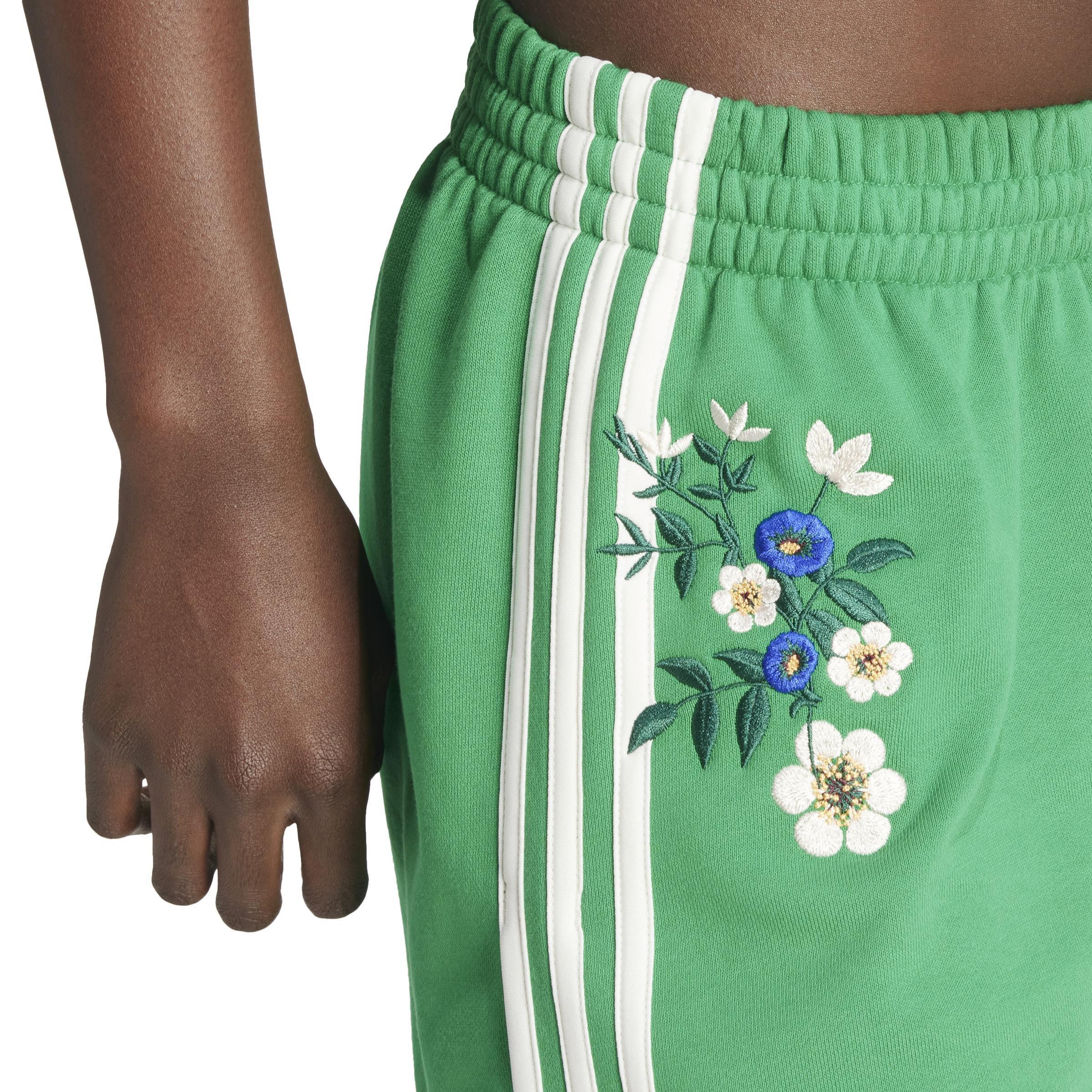 Fashion Graphics Floral Shorts, Green, A901_ONE, large image number 5