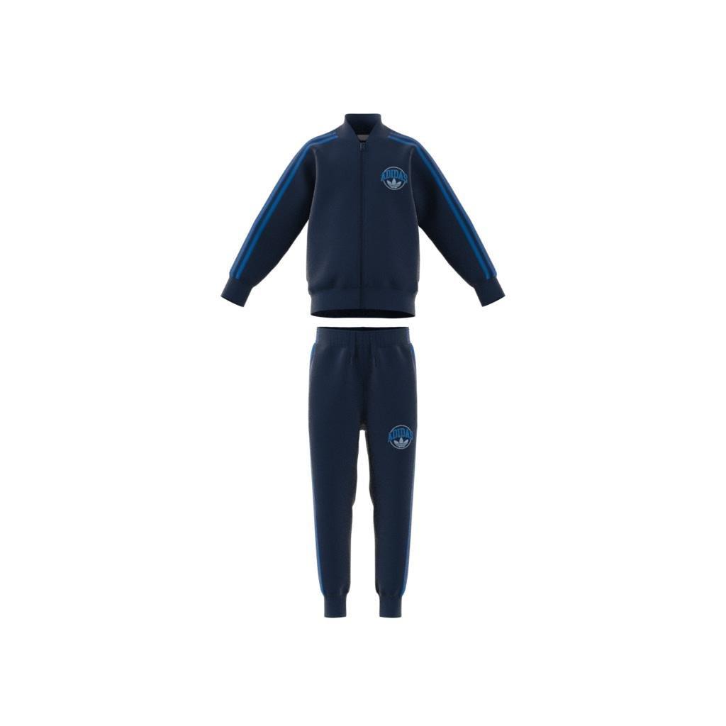 Unisex Kids Vrct Sst Track Suit, Blue, , large image number 14