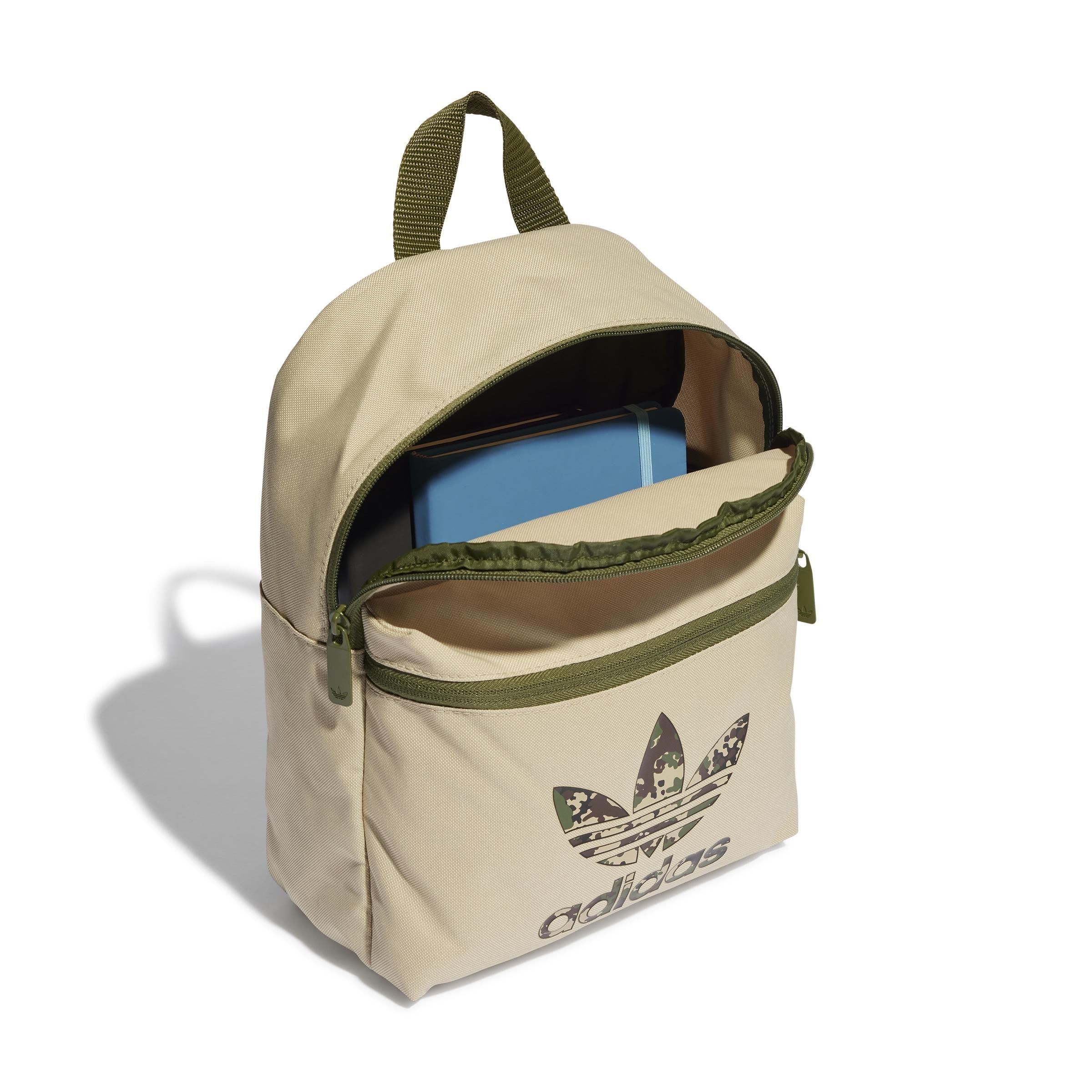 Unisex Kids Camo Backpack, Beige, A901_ONE, large image number 2