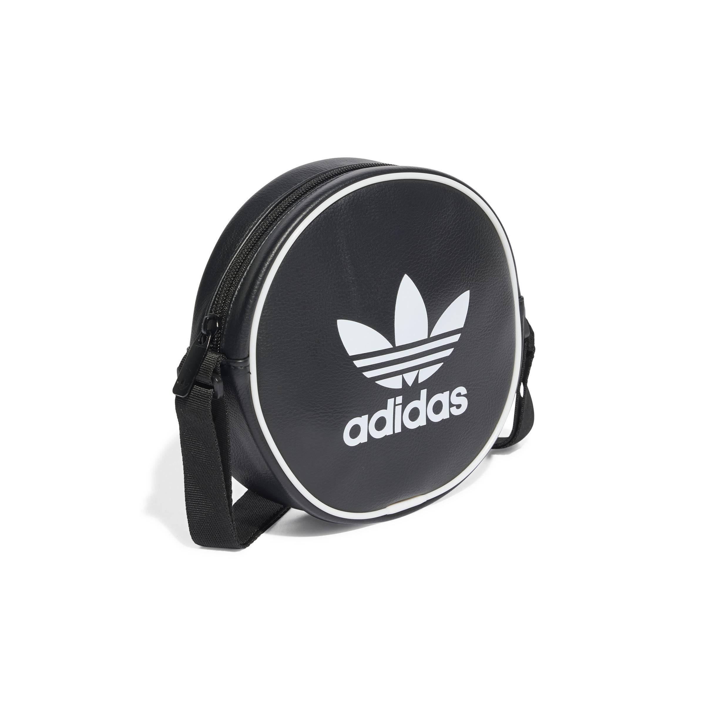 Unisex Adicolor Classic Round Bag, Black, A901_ONE, large image number 0