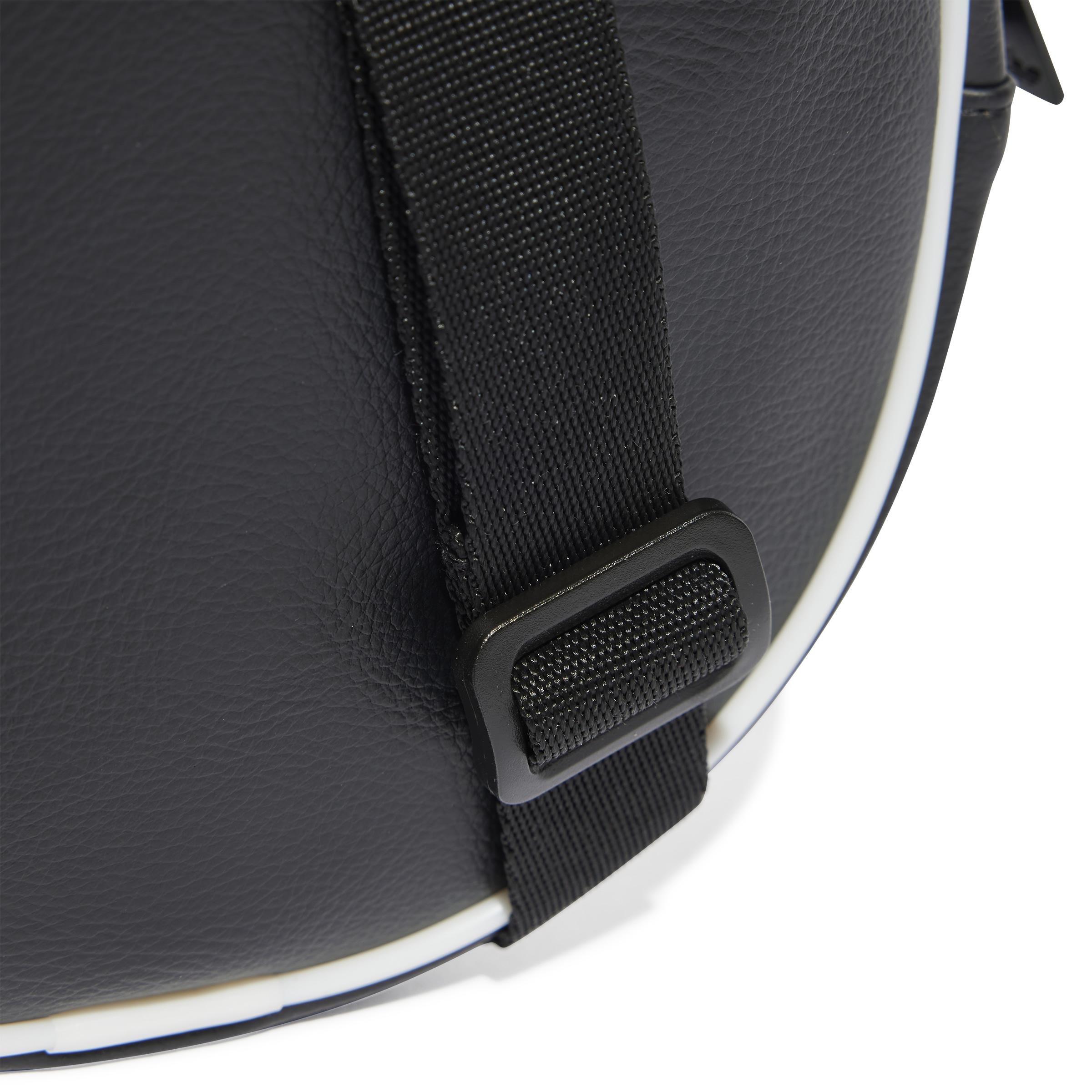 Unisex Adicolor Classic Round Bag, Black, A901_ONE, large image number 5
