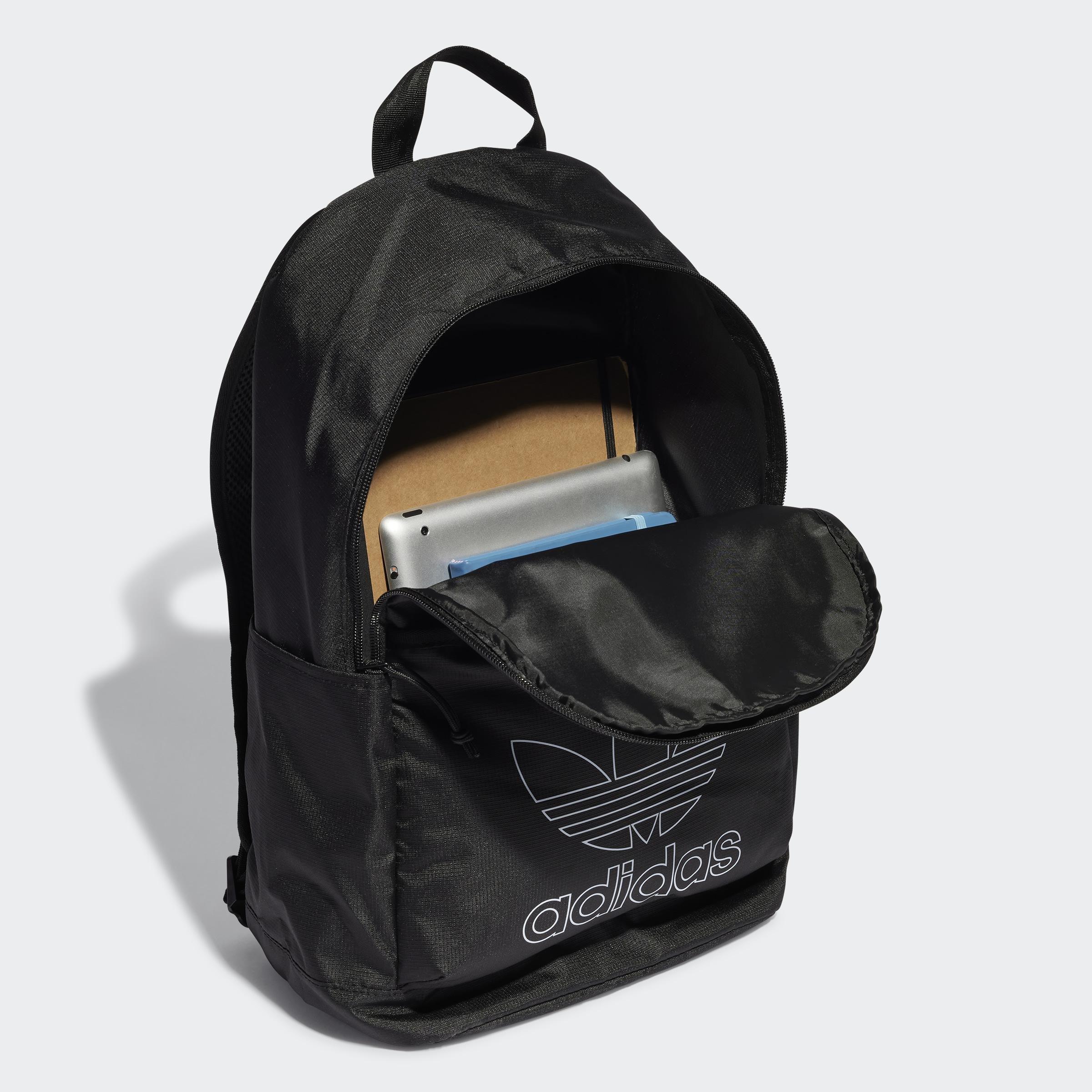 Unisex Adicolor Backpack, Black, A901_ONE, medium