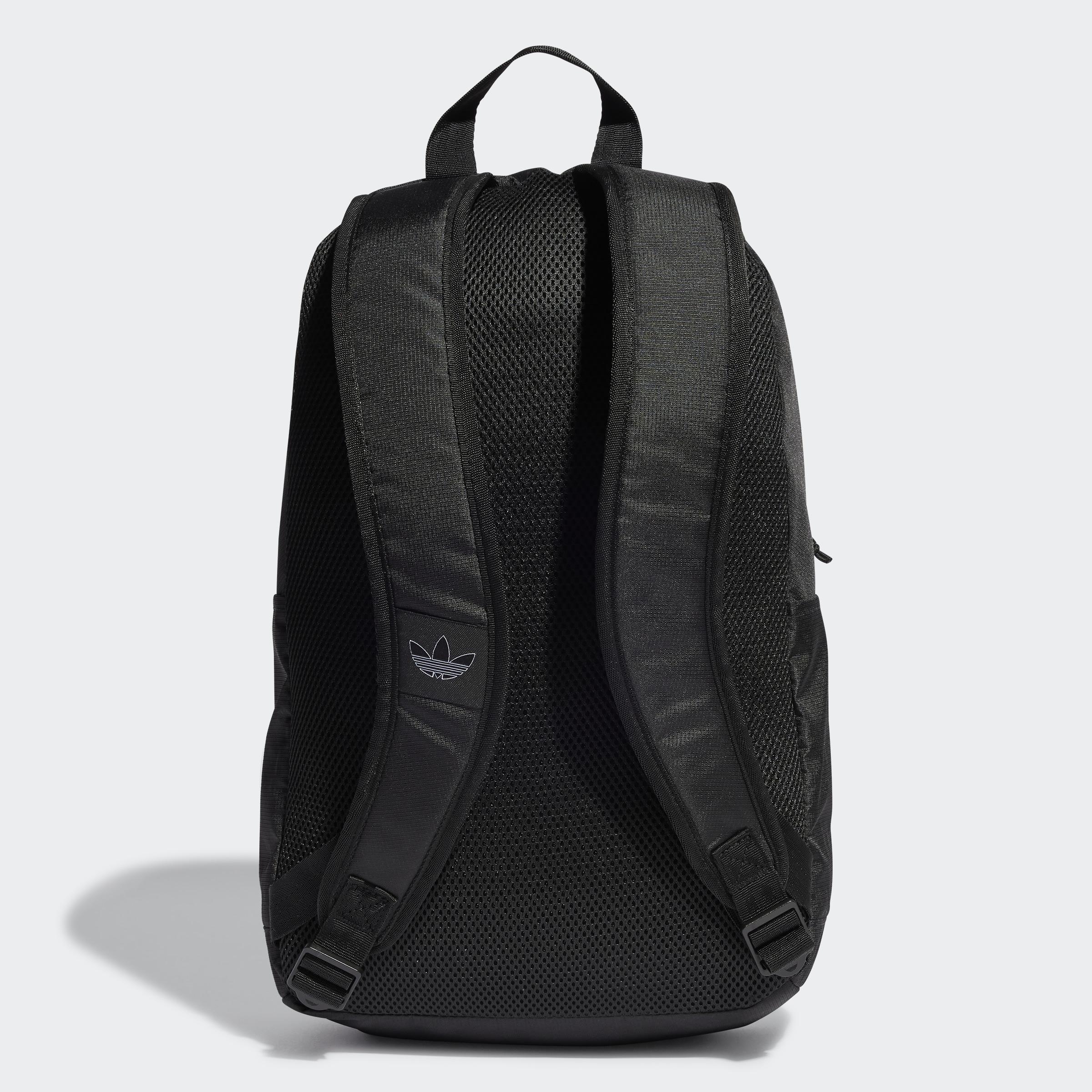 Unisex Adicolor Backpack, Black, A901_ONE, large image number 3