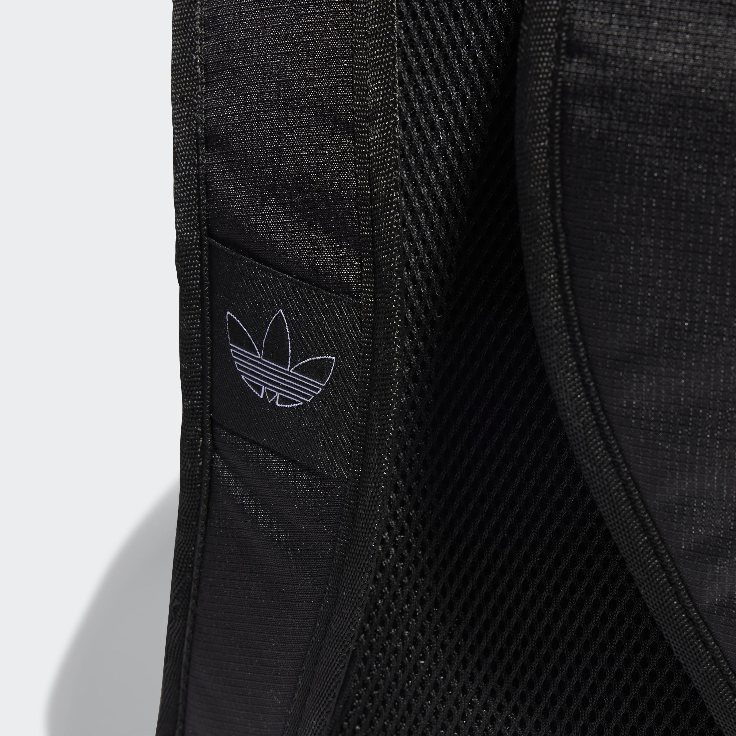 Unisex Adicolor Backpack, Black, A901_ONE, large image number 4