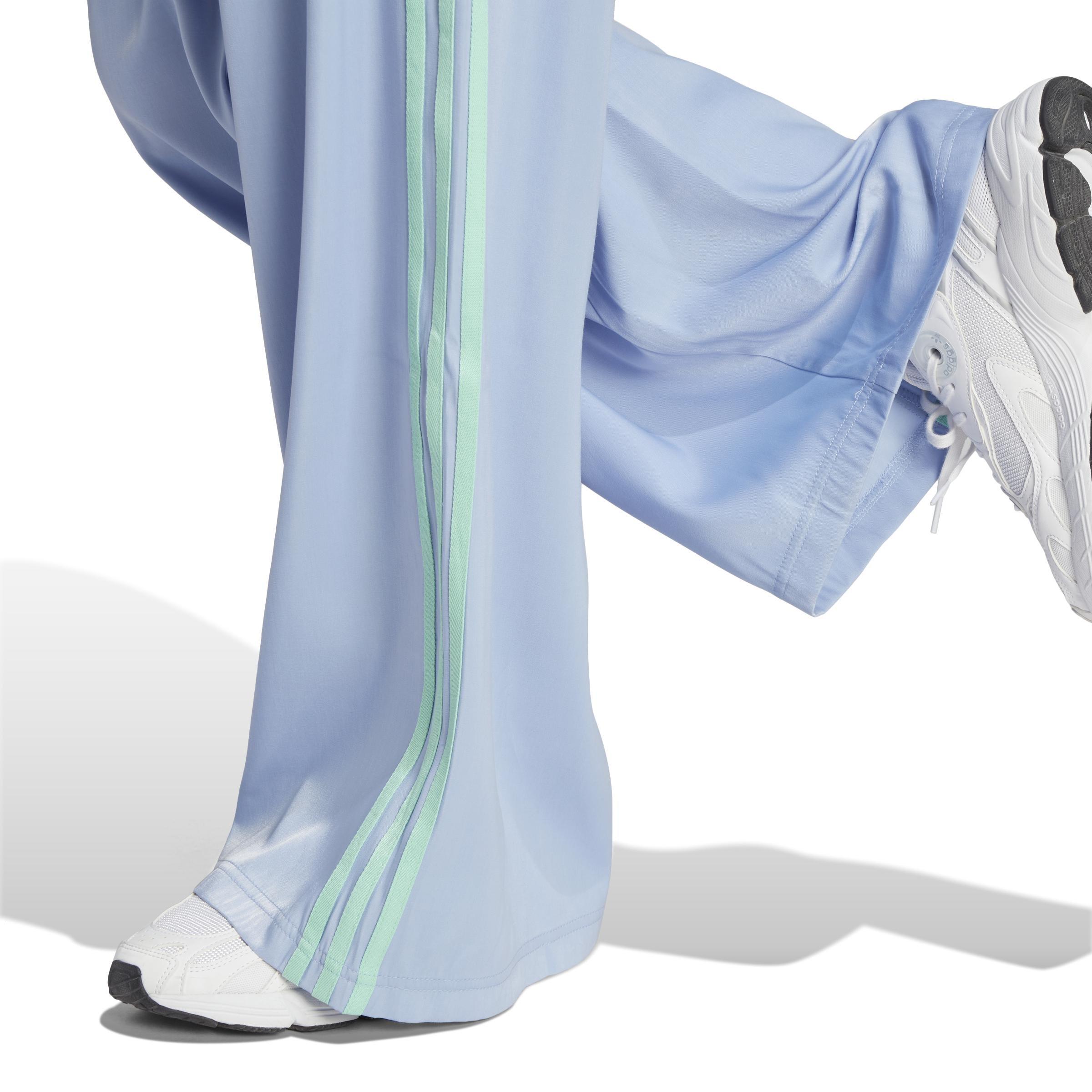 Island Club Wide Leg Tracksuit Bottoms, Blue, , large image number 6