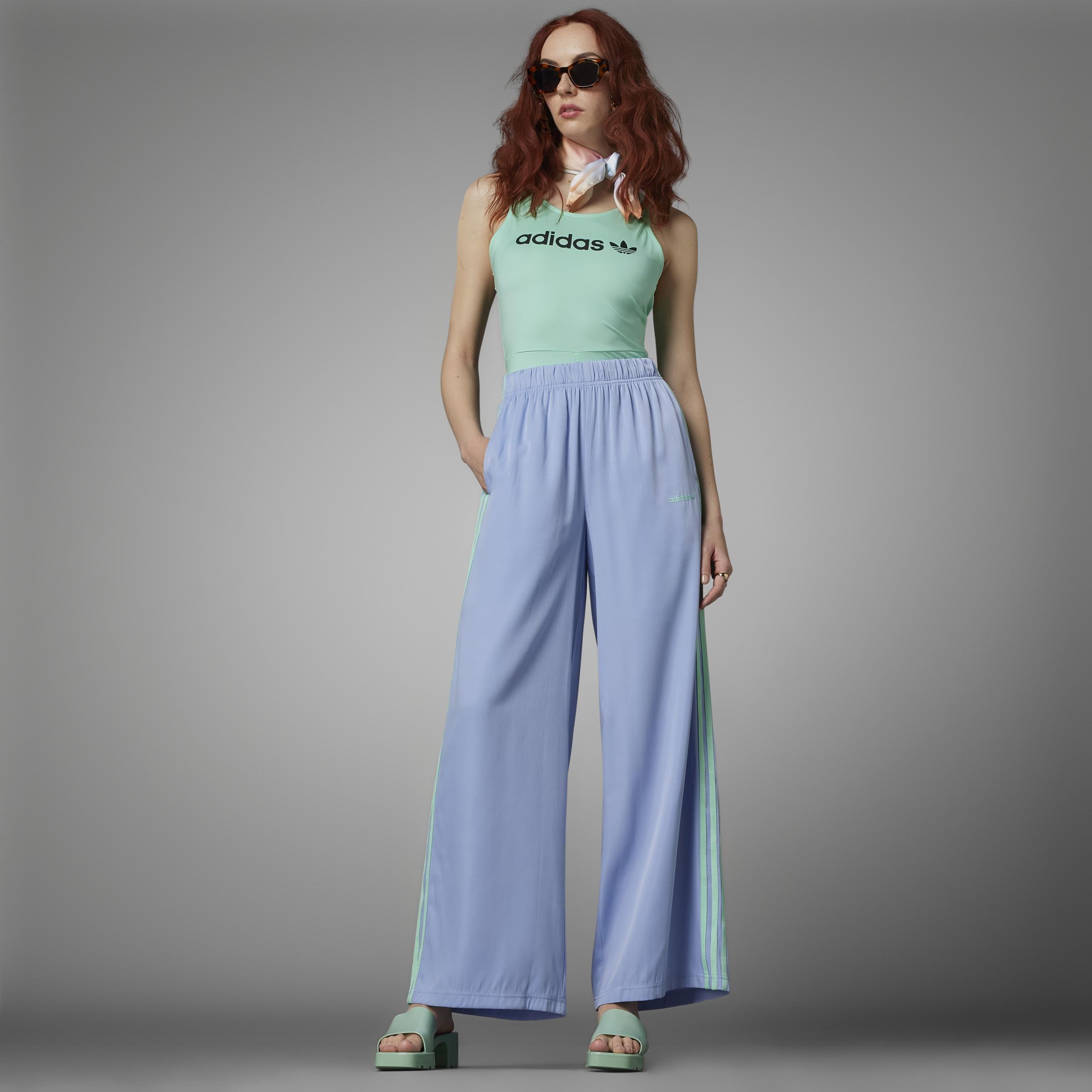 Island Club Wide Leg Tracksuit Bottoms, Blue, , large image number 10