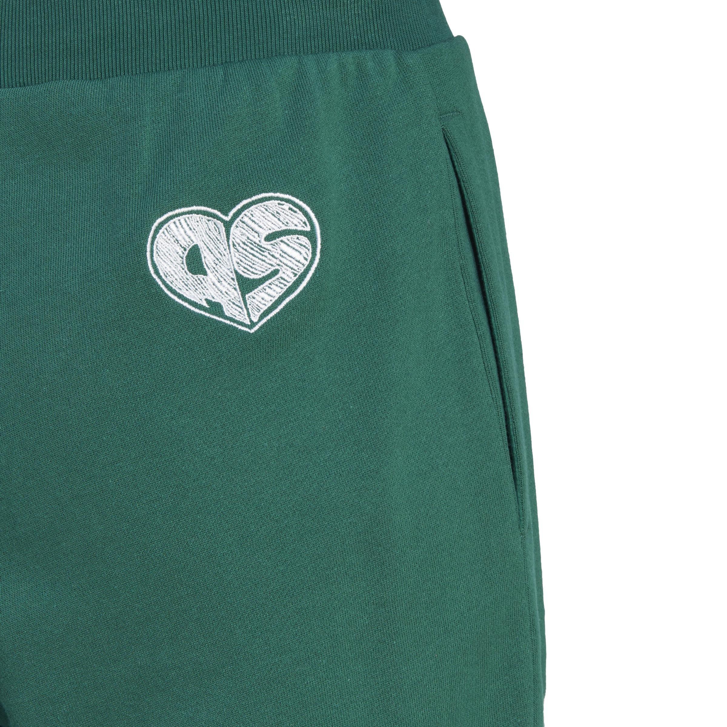 Scribble Embroidery French Terry Joggers, Green, A901_ONE, large image number 6