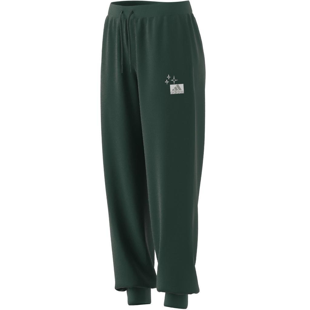 Scribble Embroidery French Terry Joggers, Green, A901_ONE, large image number 10