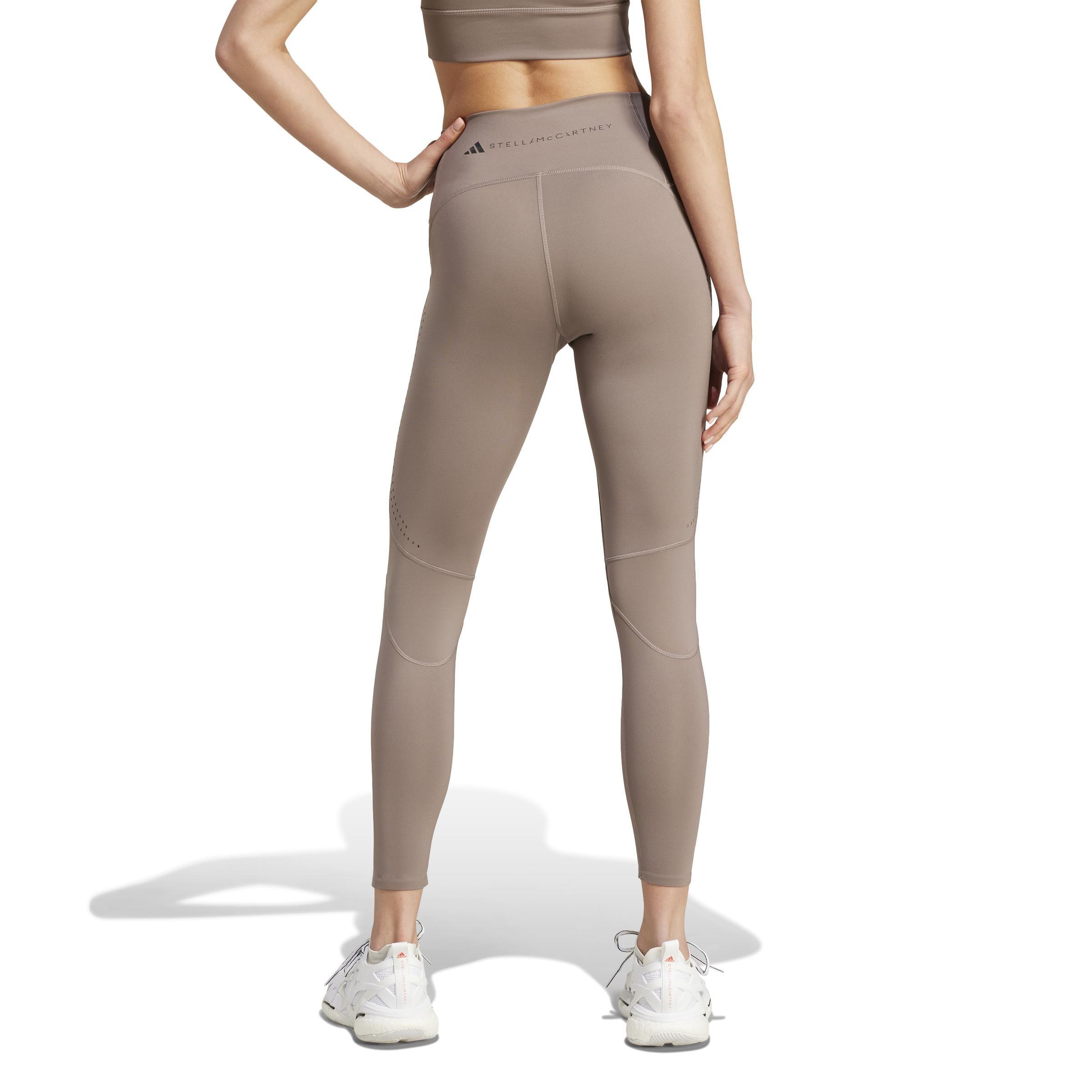 By Stella Mccartney Truepurpose Optime Training 7/8 Leggings, Brown, , large image number 2