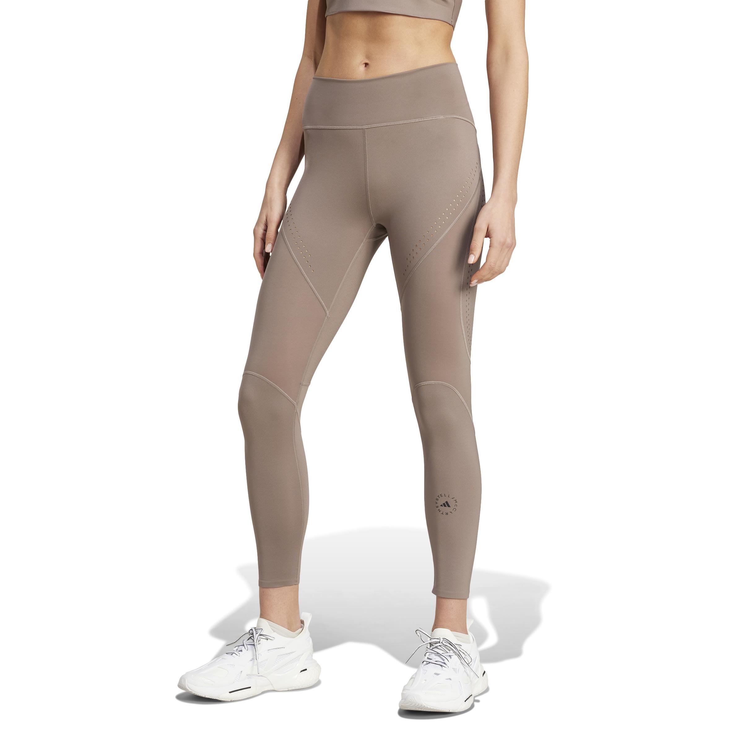 By Stella Mccartney Truepurpose Optime Training 7/8 Leggings, Brown, , large image number 5