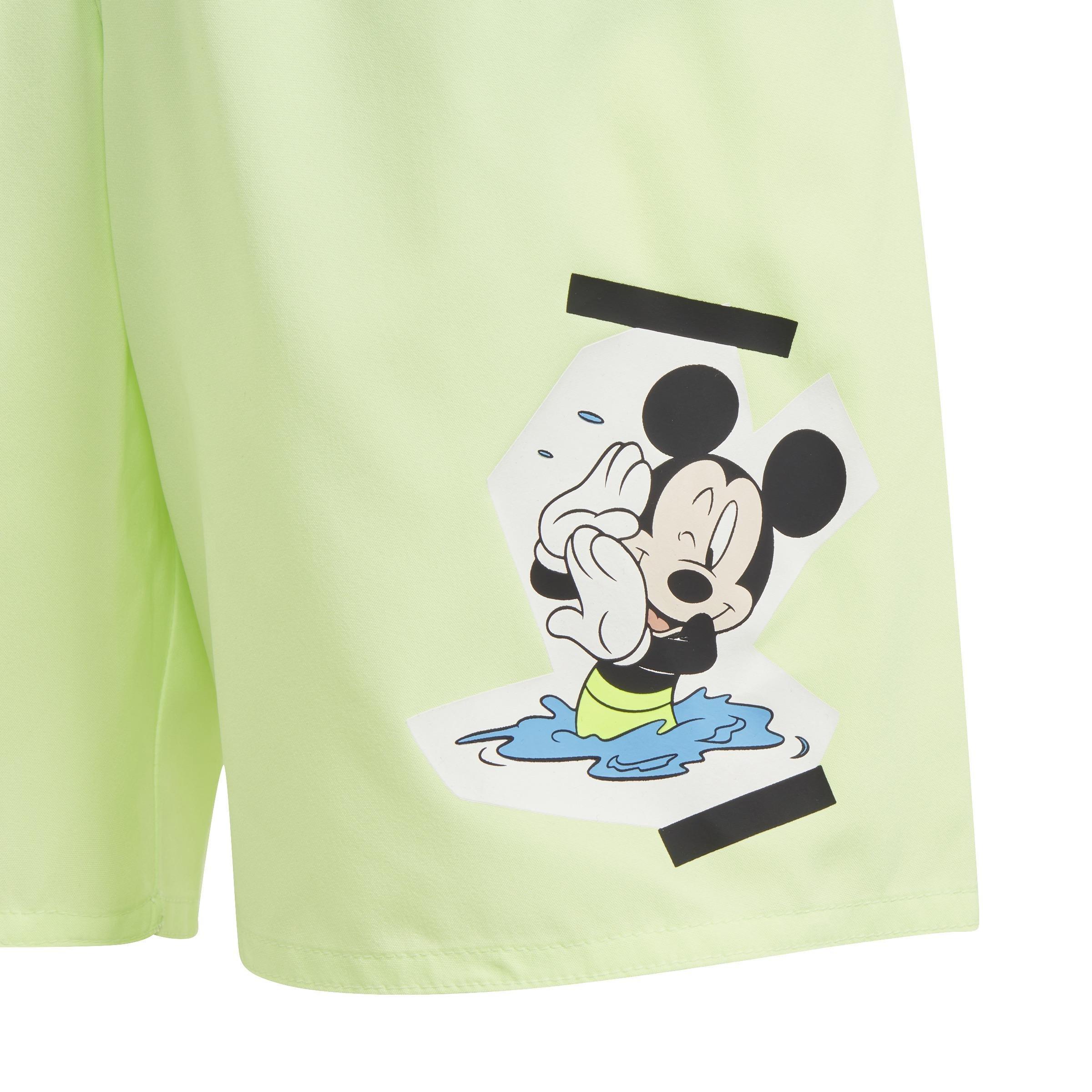 Disney Mickey Mouse Swim Shorts, Green, A901_ONE, large image number 5