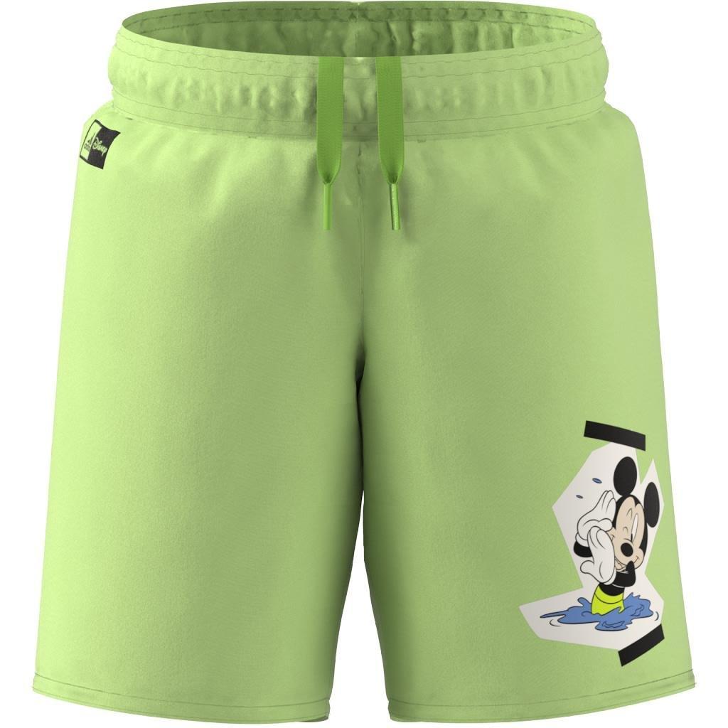 Kids Disney Mickey Mouse Swim Shorts, Green, , large image number 8