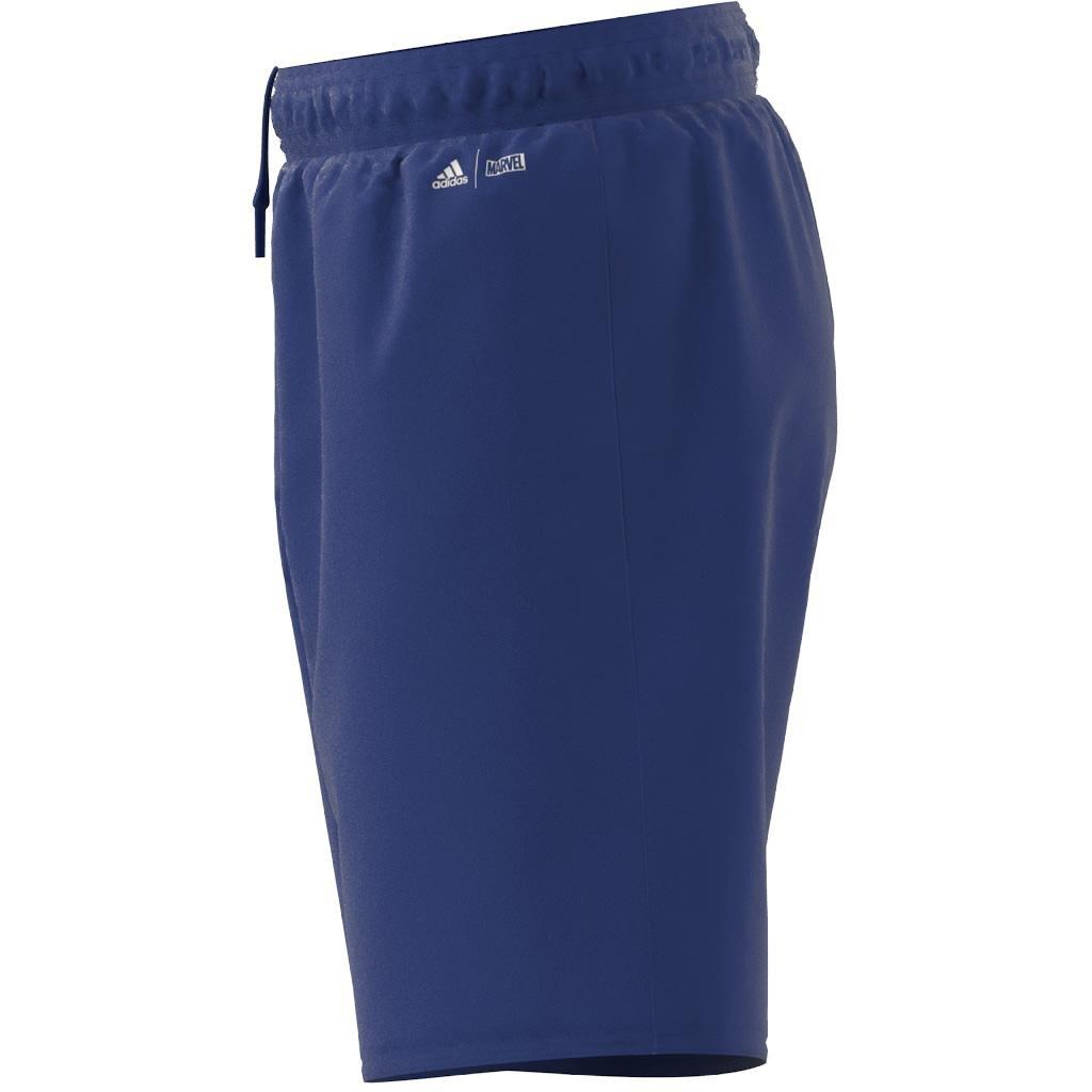 Kids Marvel Avengers Swim Shorts, Blue, A901_ONE, large image number 8