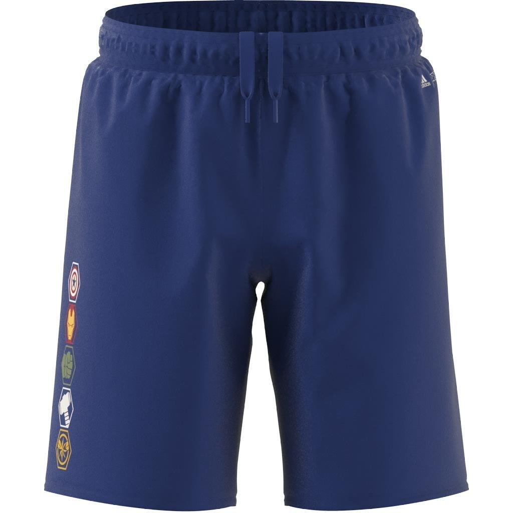 Kids Marvel Avengers Swim Shorts, Blue, , large image number 10