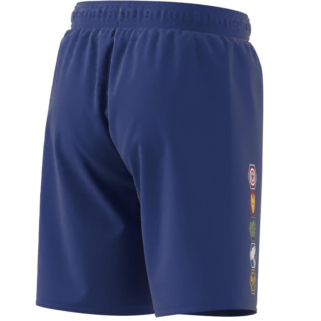 Kids Marvel Avengers Swim Shorts, Blue, , large image number 12
